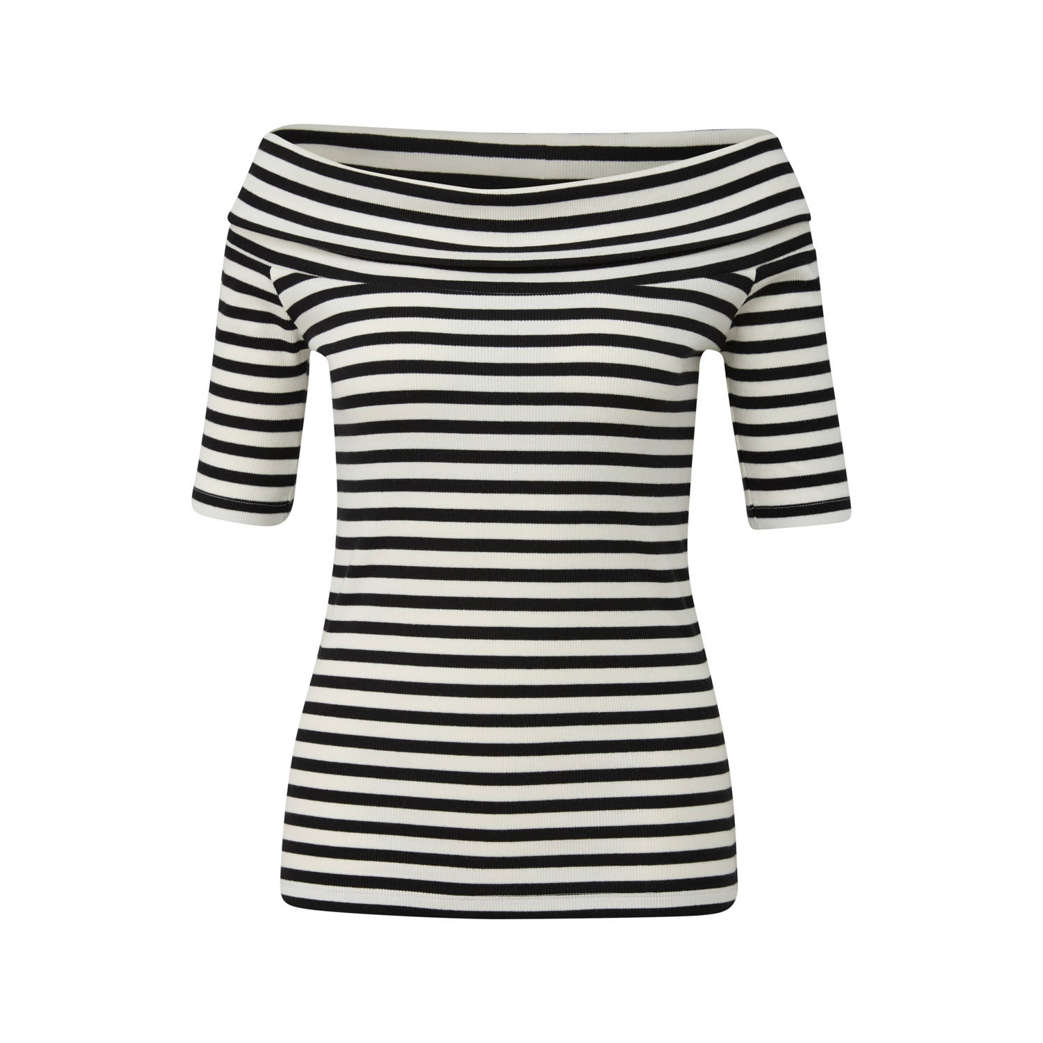 S.Oliver off shoulder top ecru