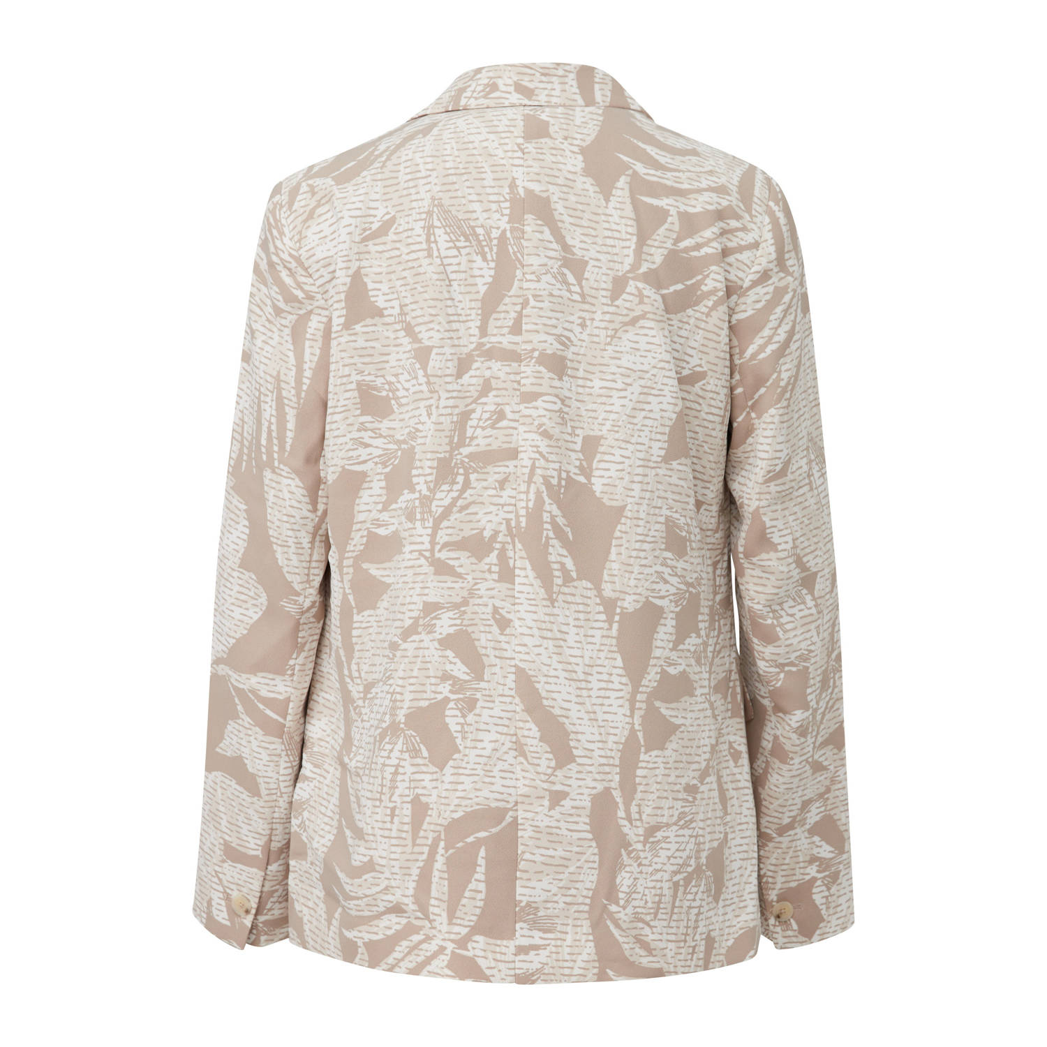 comma regular blazer lichtbruin