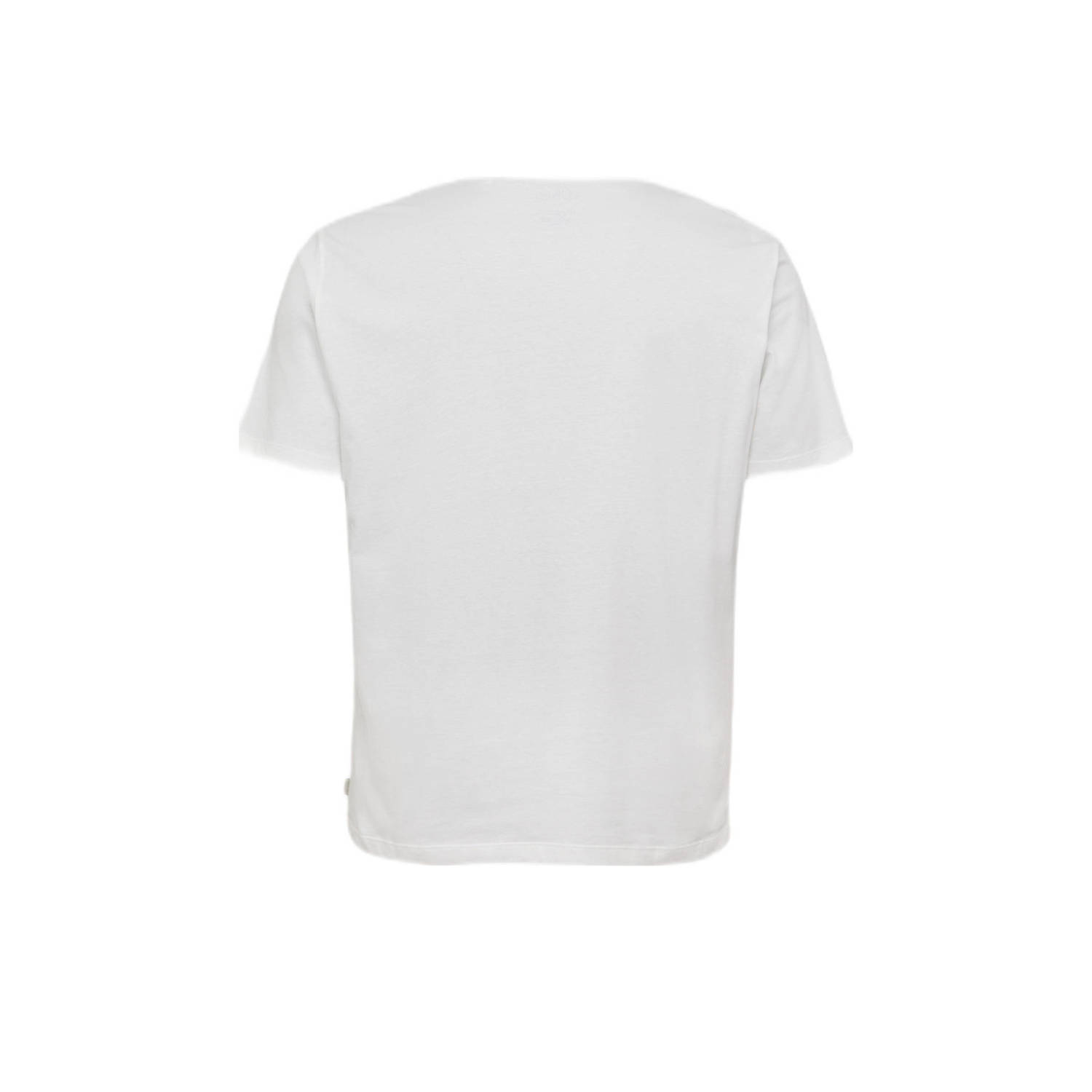 s.Oliver Big Size T-shirt wit