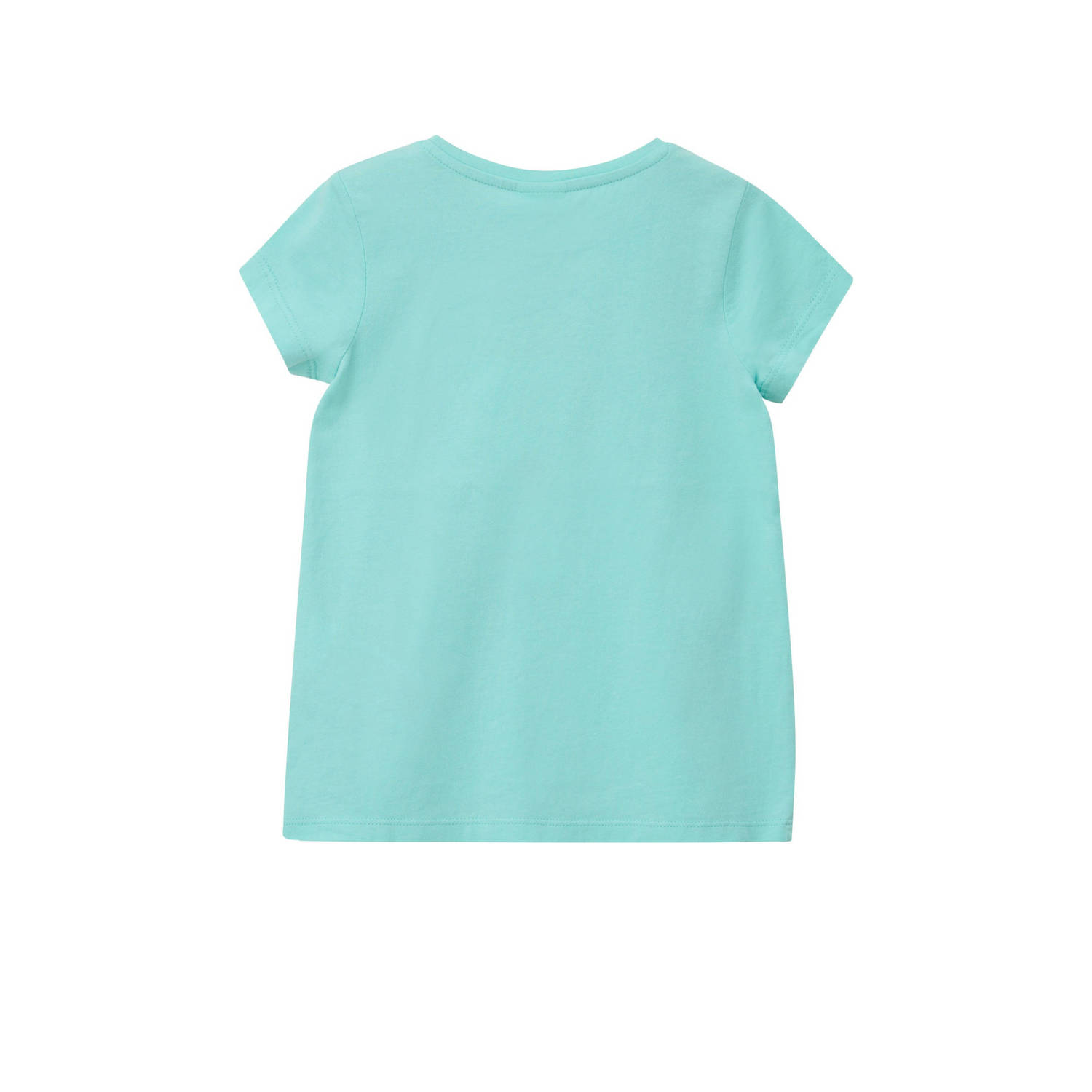 s.Oliver T-shirt lichtblauw met pailletten