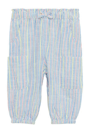 casual broek blauw