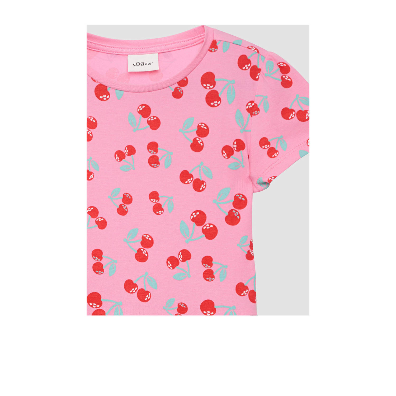 s.Oliver korte jurk roze