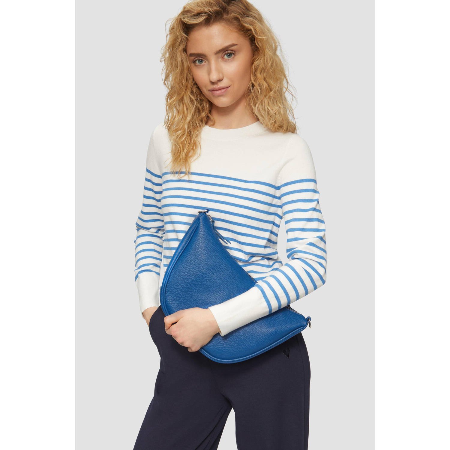 S.Oliver crossbody tas blauw