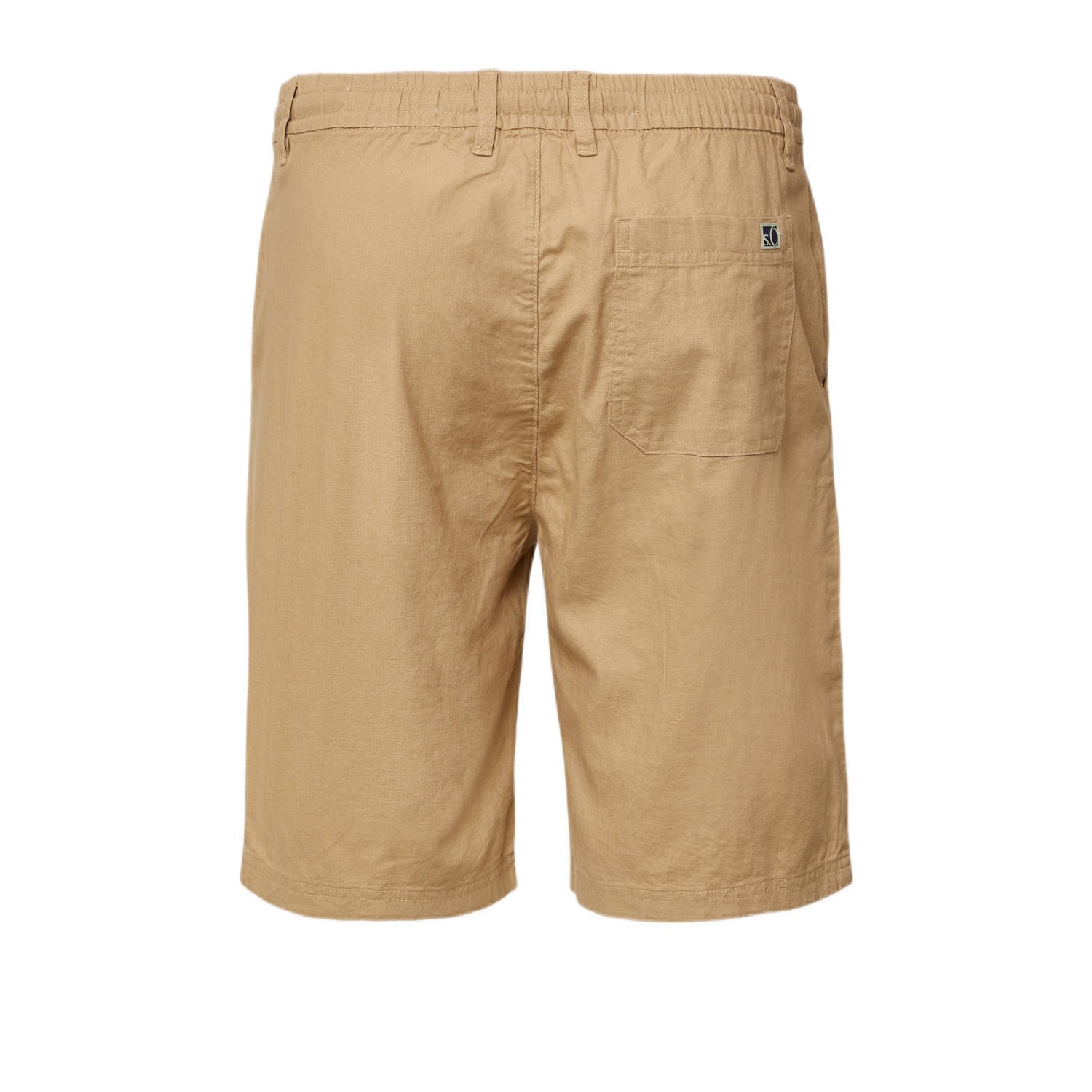 s.Oliver relaxed bermuda short lichtbruin