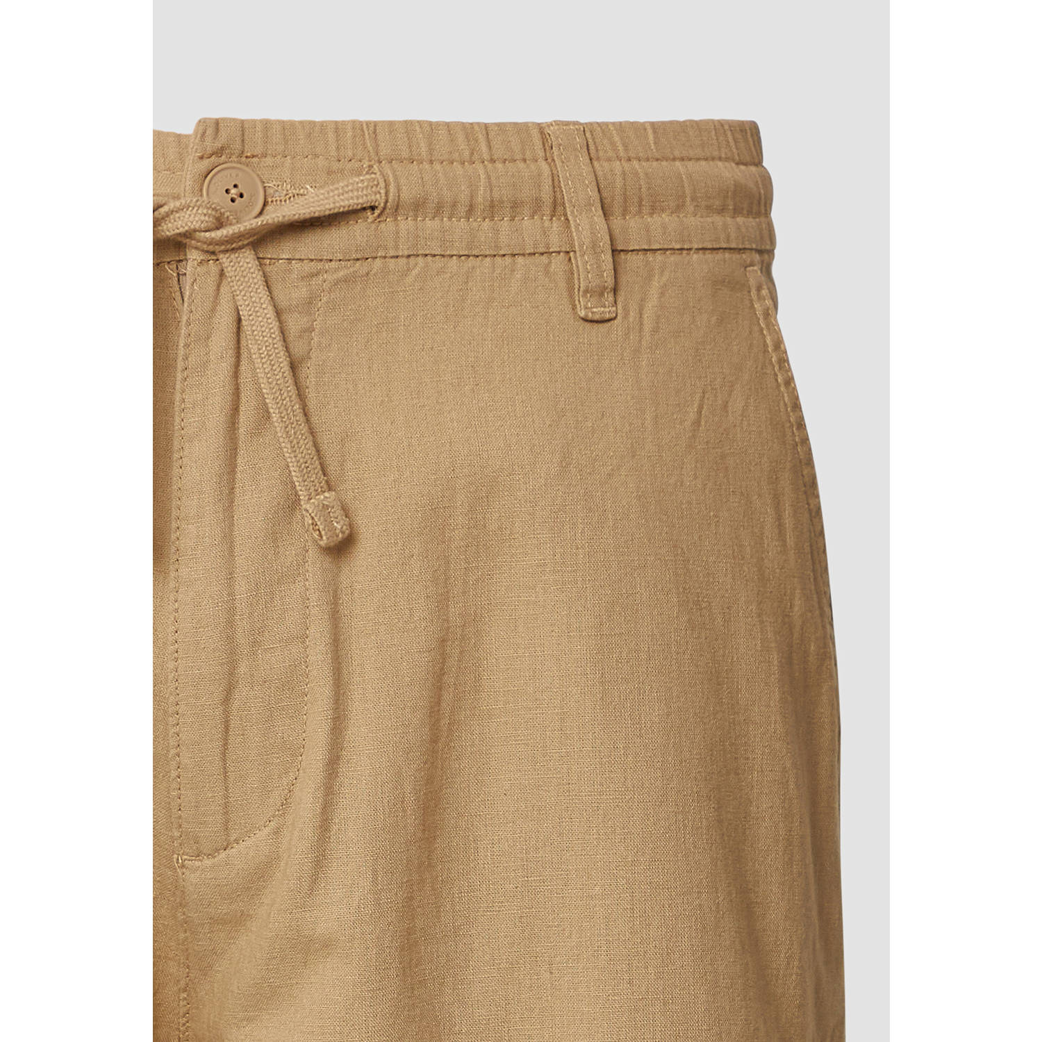 s.Oliver relaxed bermuda short lichtbruin