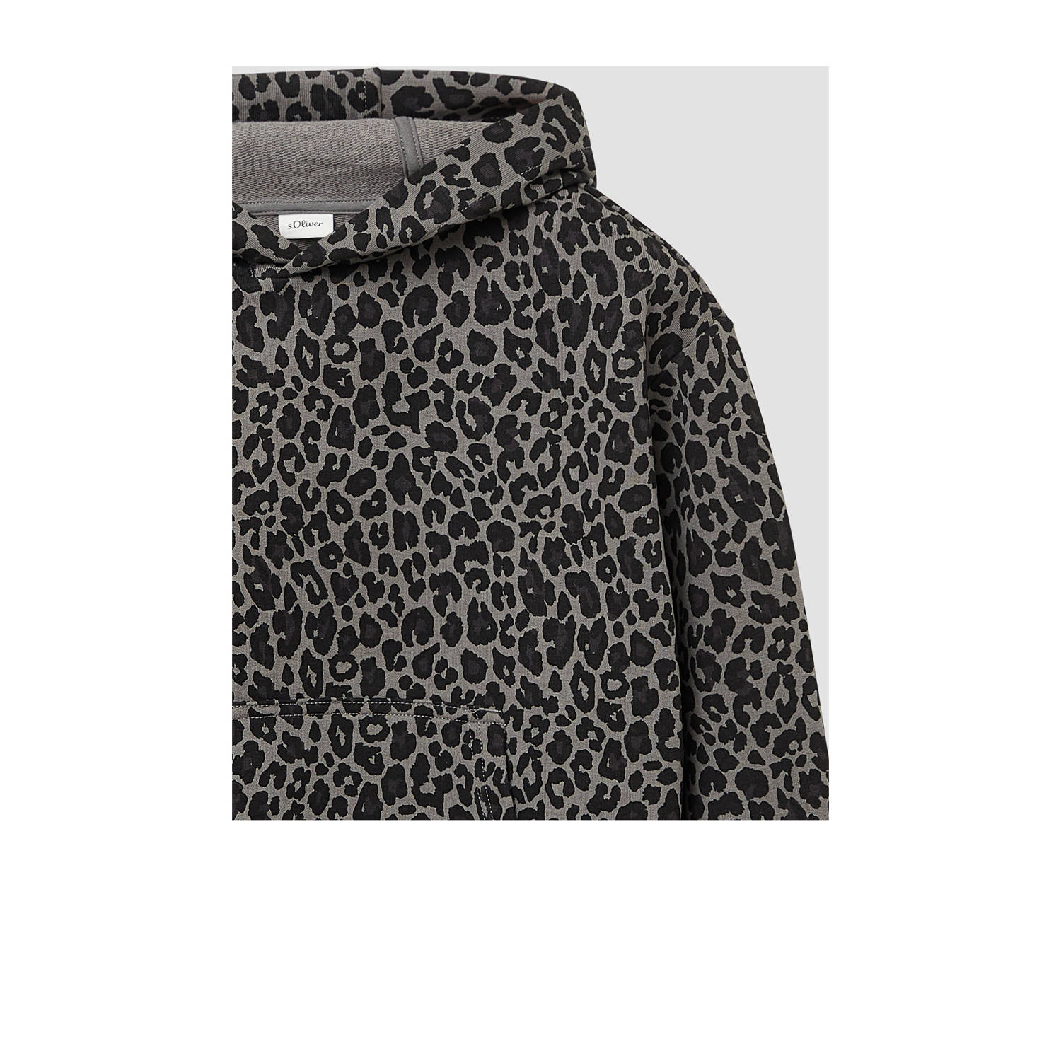 s.Oliver hoodie olijfgroen