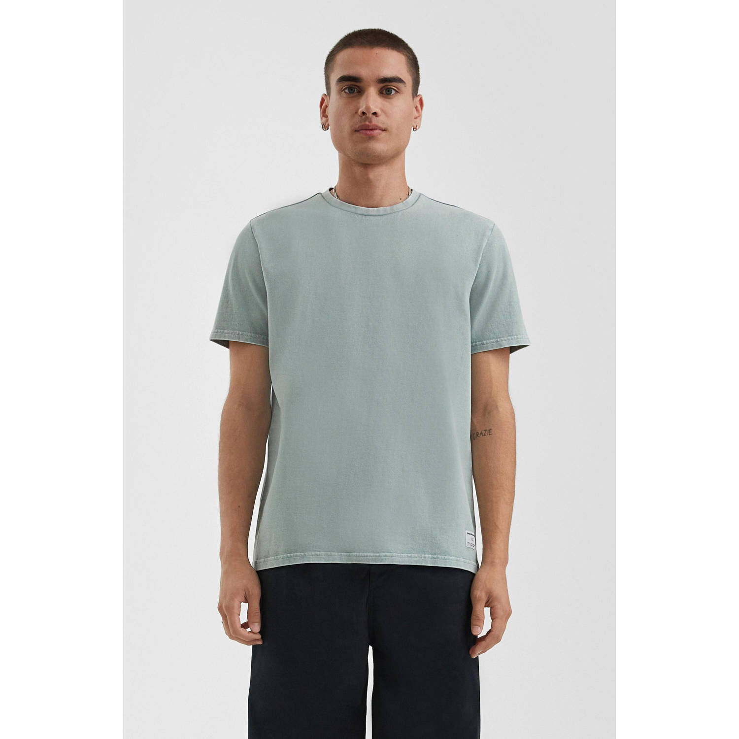 Q S by s.Oliver T-shirt mintgroen