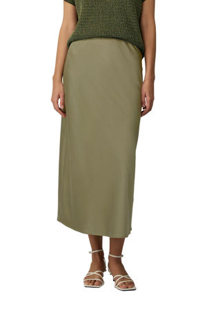 midi rok groen
