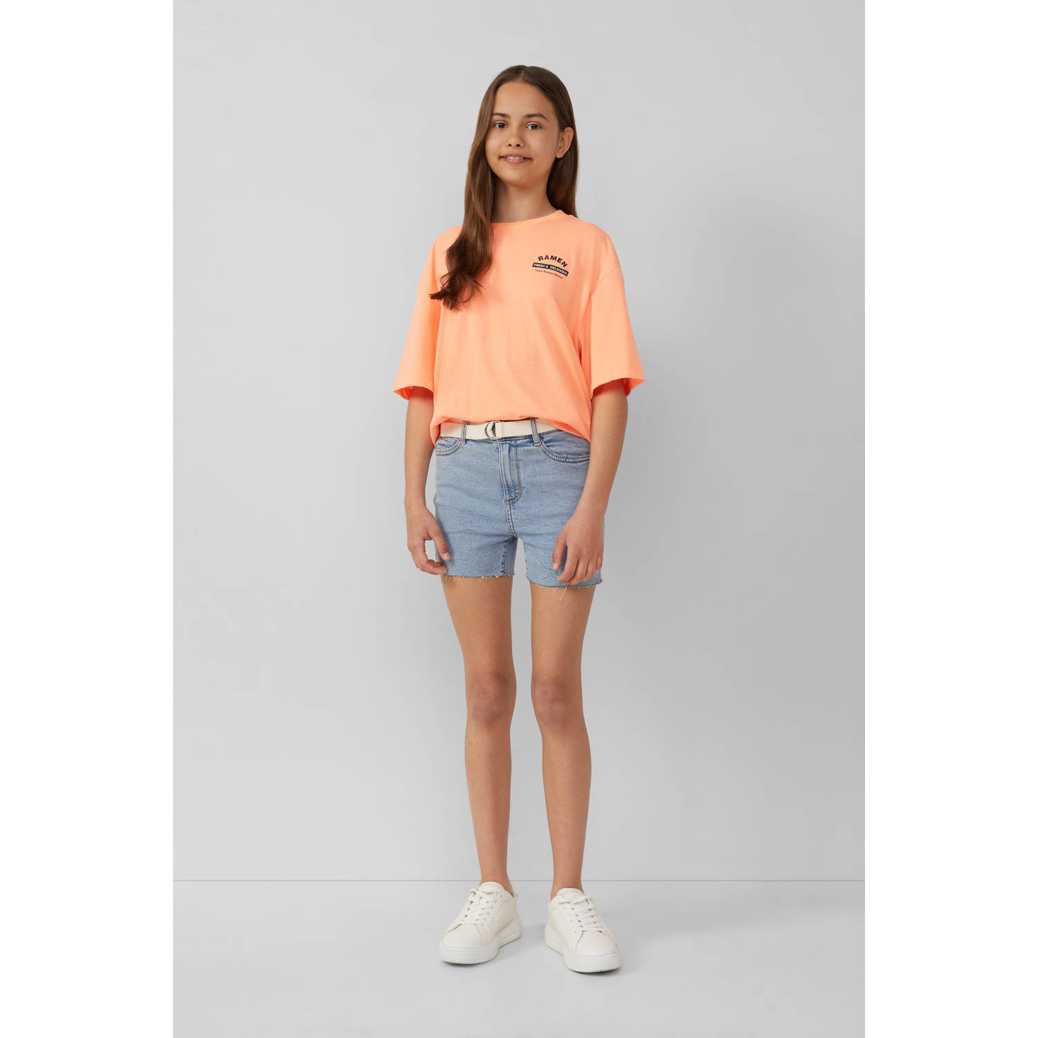 s.Oliver denim short light blue denim