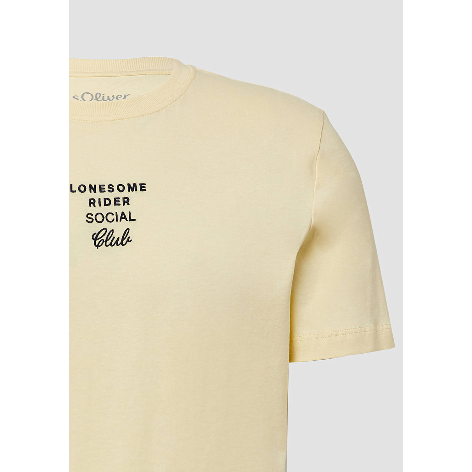 s.Oliver T-shirt lichtgeel