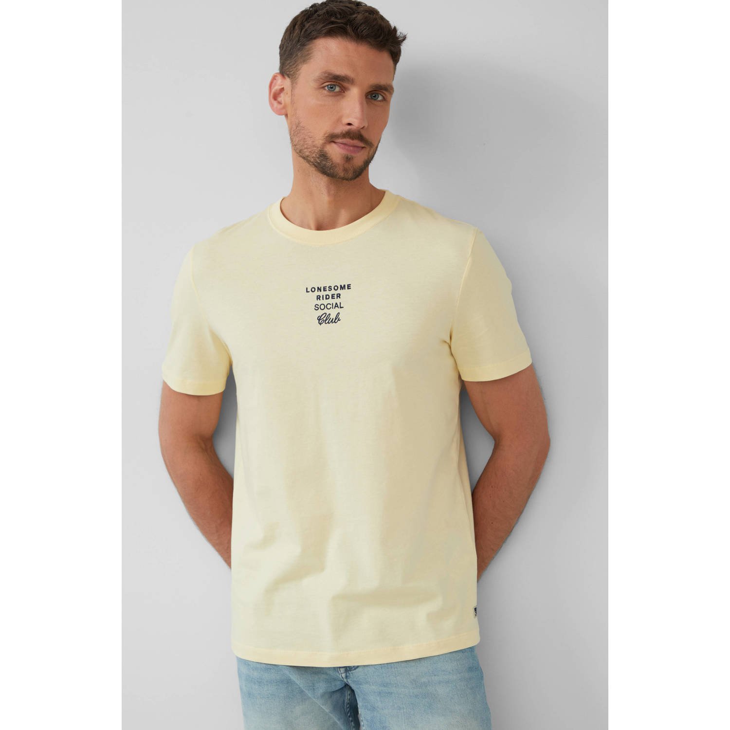 S.Oliver T-shirt lichtgeel