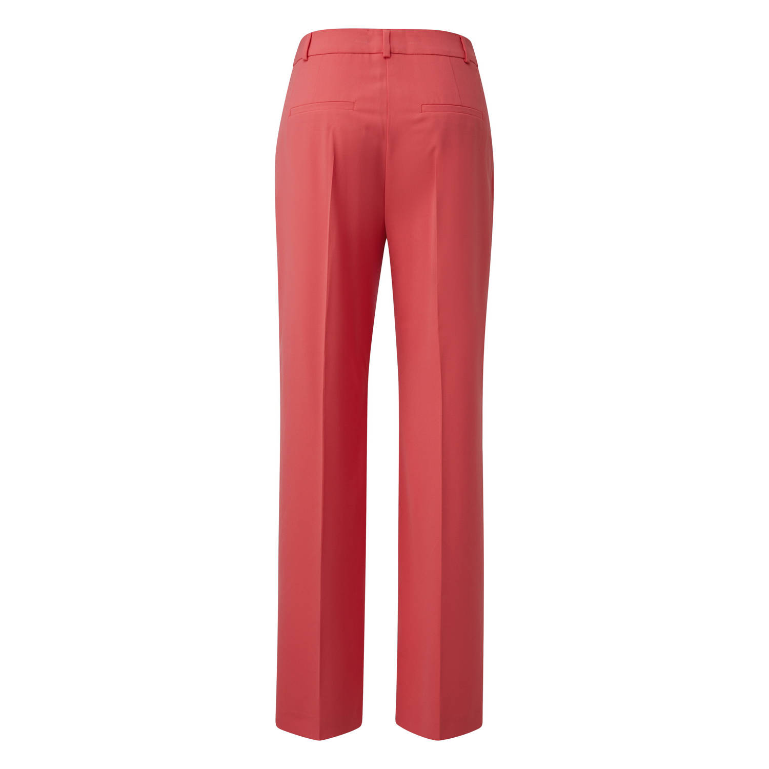 comma straight regular waist pantalon roze