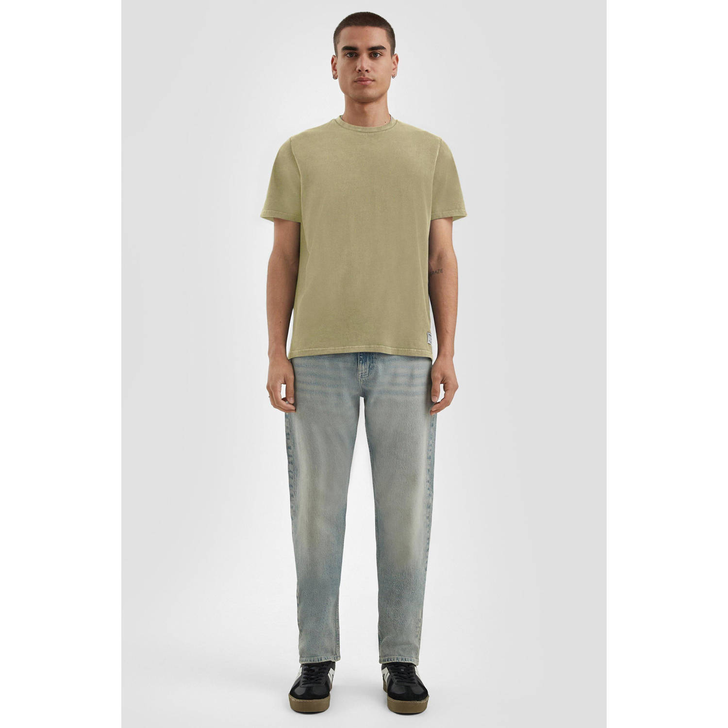 Q S by s.Oliver T-shirt lichtkaki