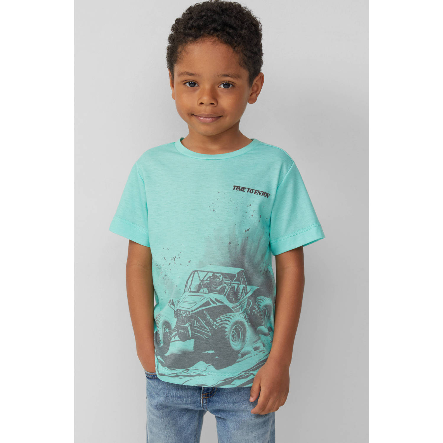 S.Oliver RED LABEL Regular fit T-shirt met motiefprint