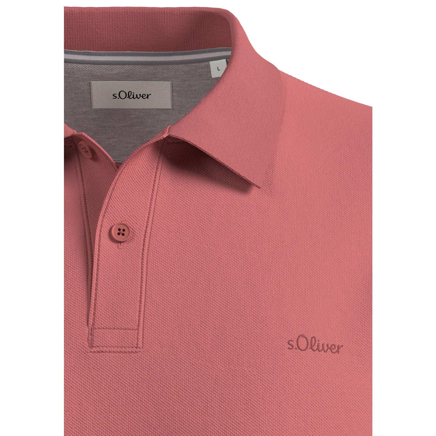 s.Oliver regular polo rood