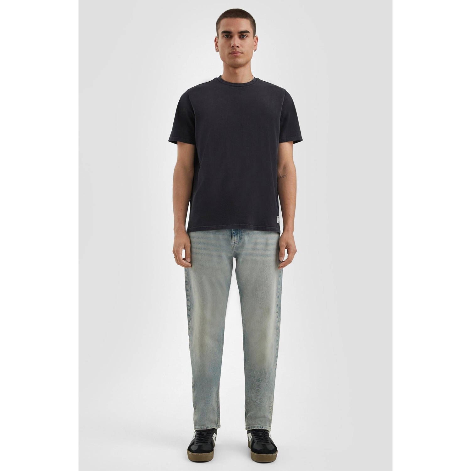 Q S by s.Oliver T-shirt zwart