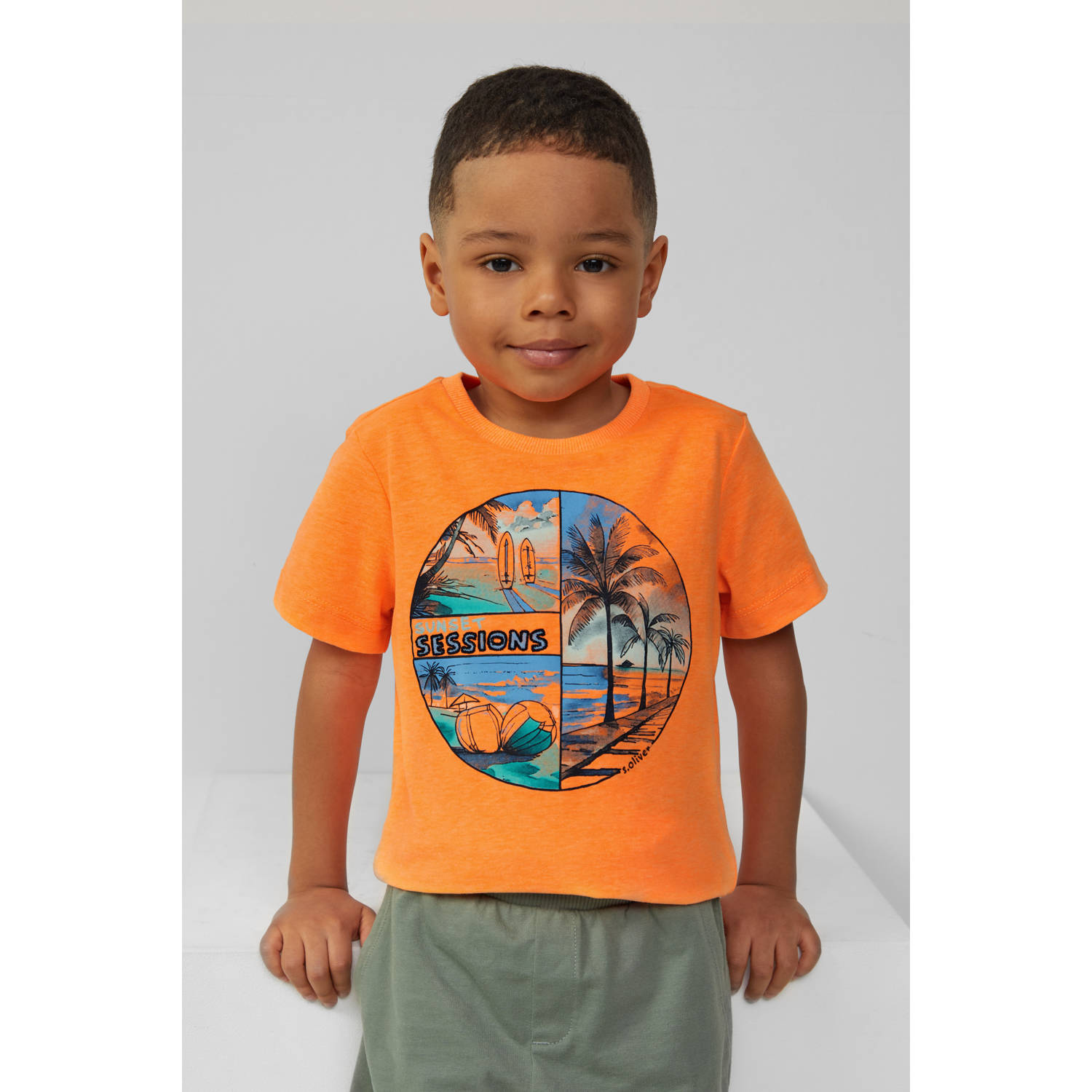 S.Oliver T-shirt oranje