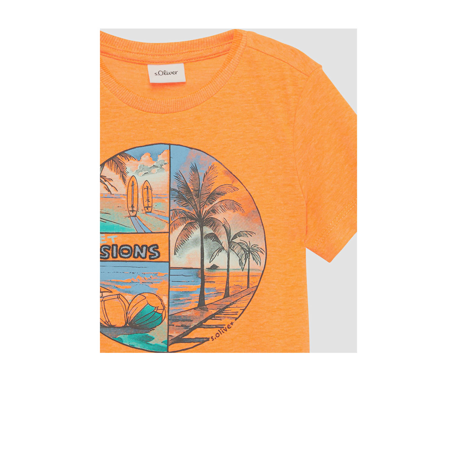 s.Oliver T-shirt oranje