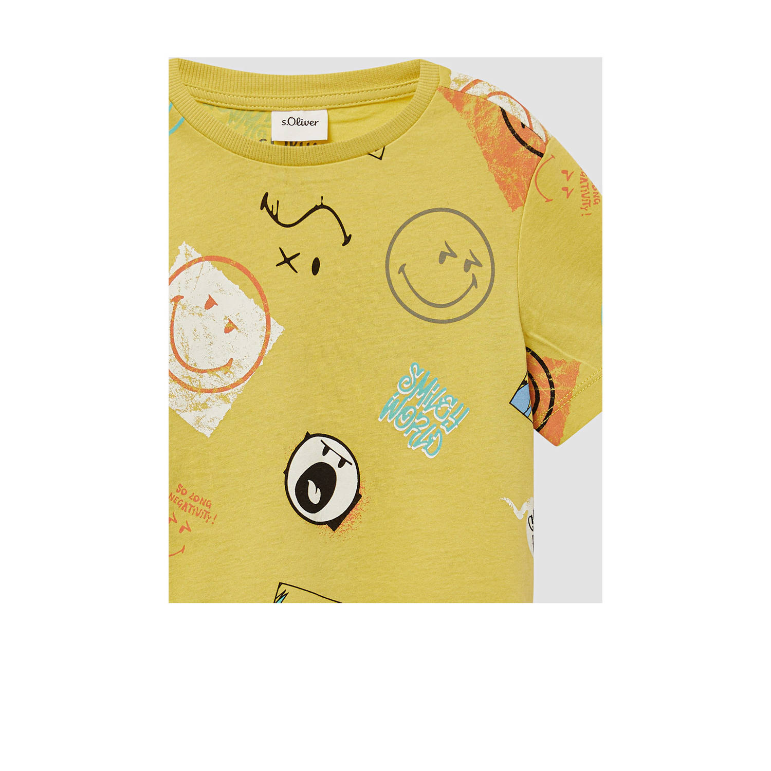 s.Oliver T-shirt geel