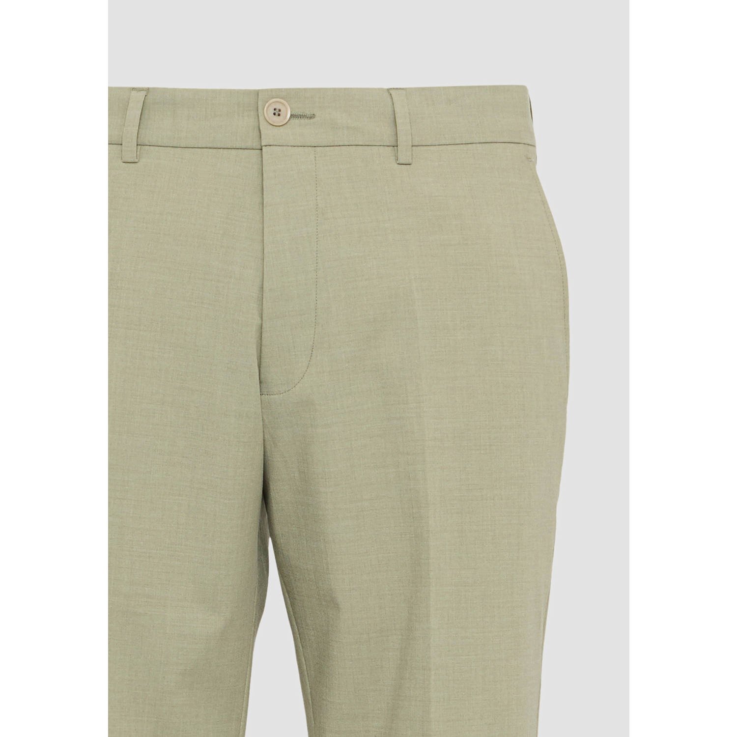 s.Oliver BLACK LABEL regular pantalon lichtgroen