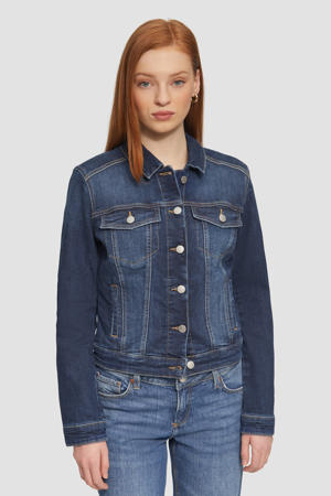 spijkerjas dark blue denim