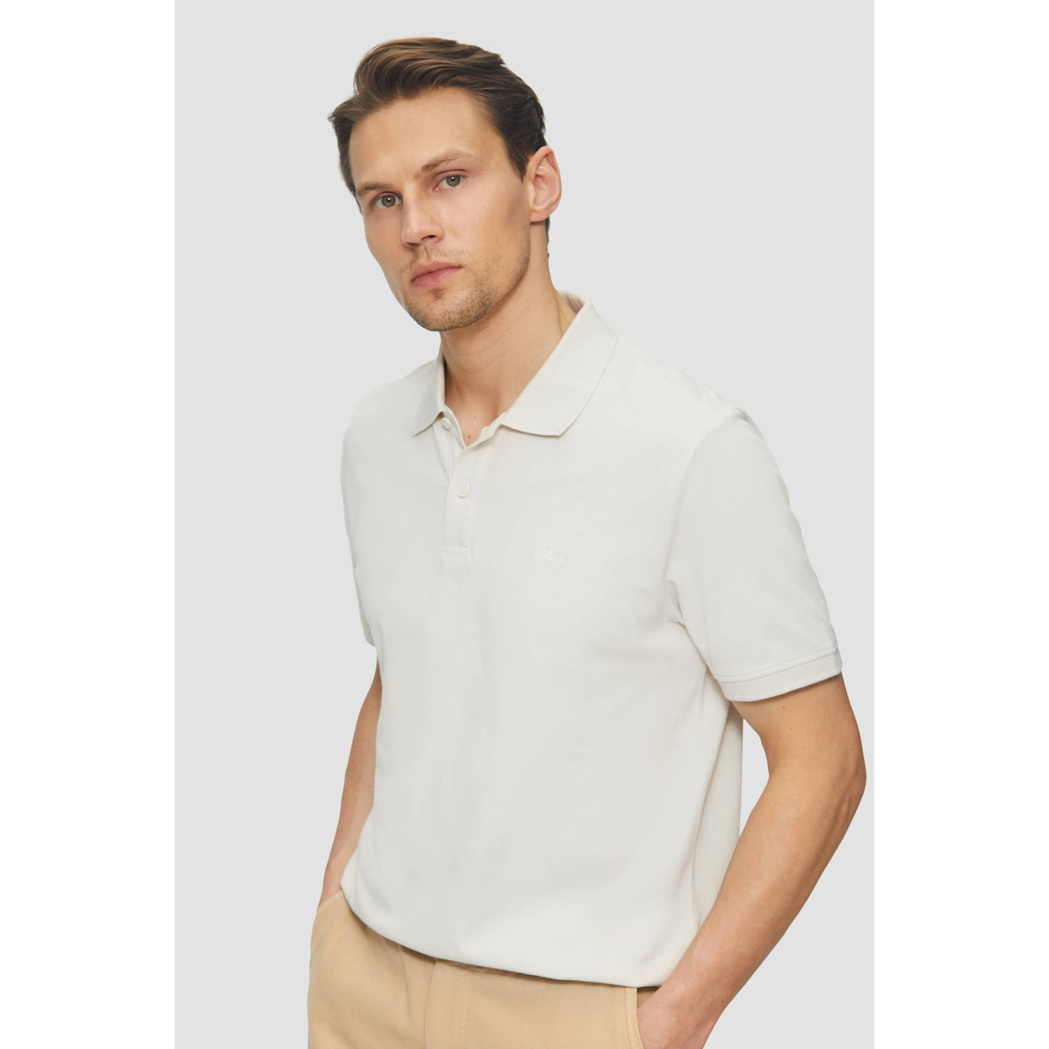 S.Oliver RED LABEL Regular fit poloshirt van puur katoen