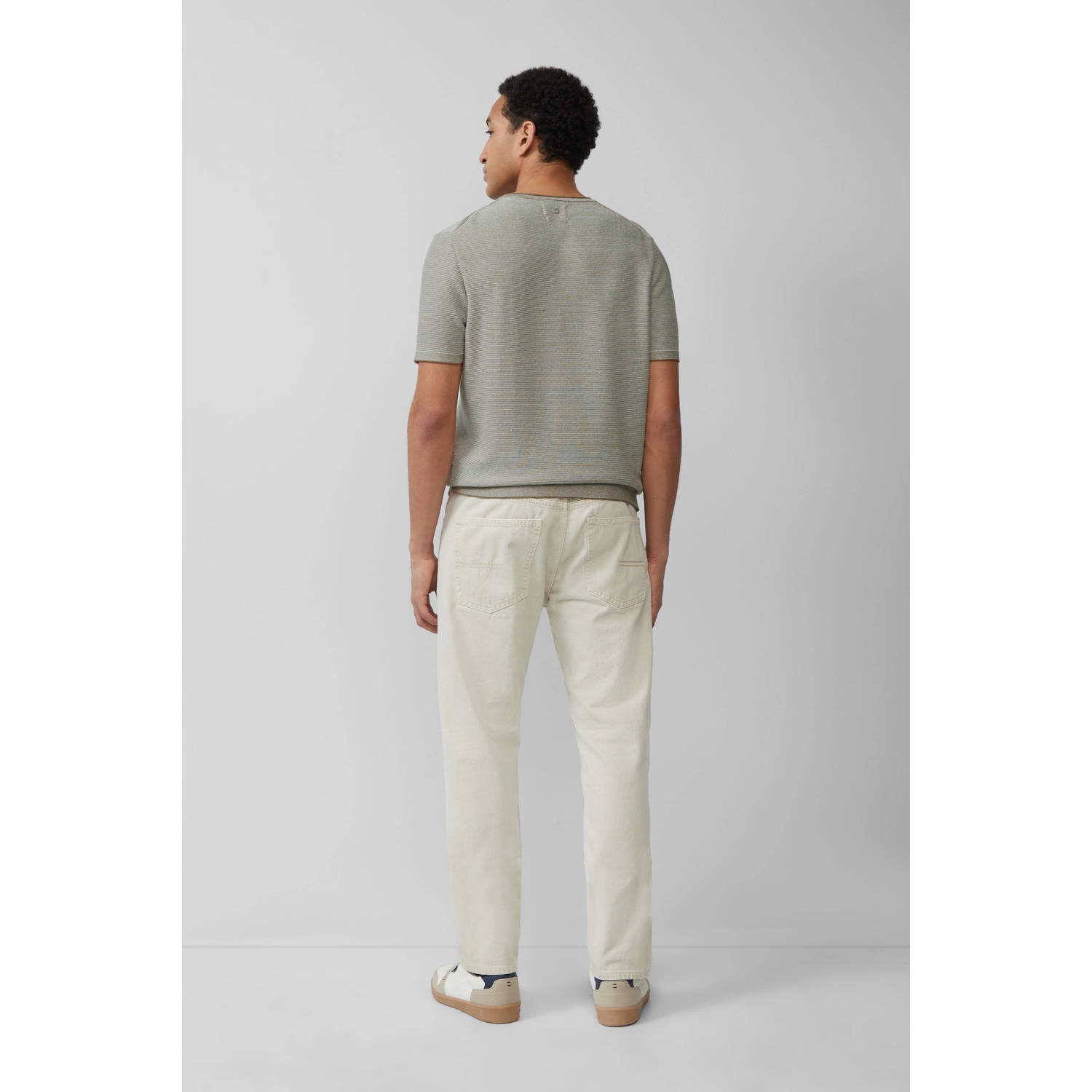 s.Oliver T-shirt fijn gebreid beige