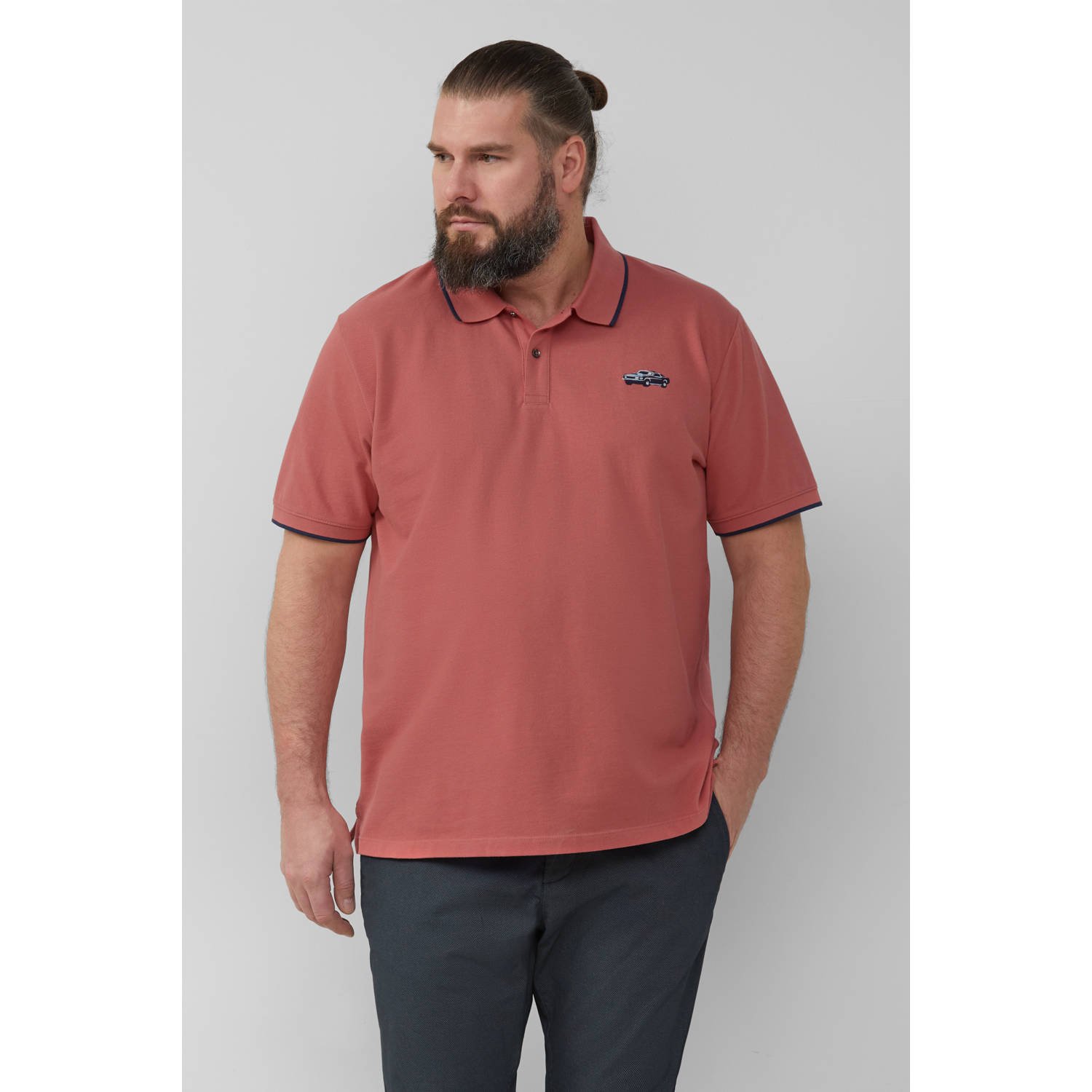 S.Oliver Big Size polo rood