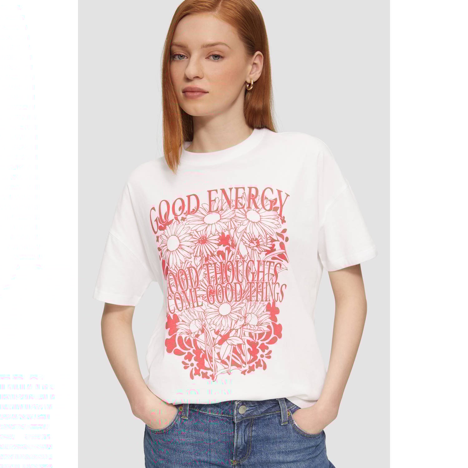 Q S by s.Oliver T-shirt wit