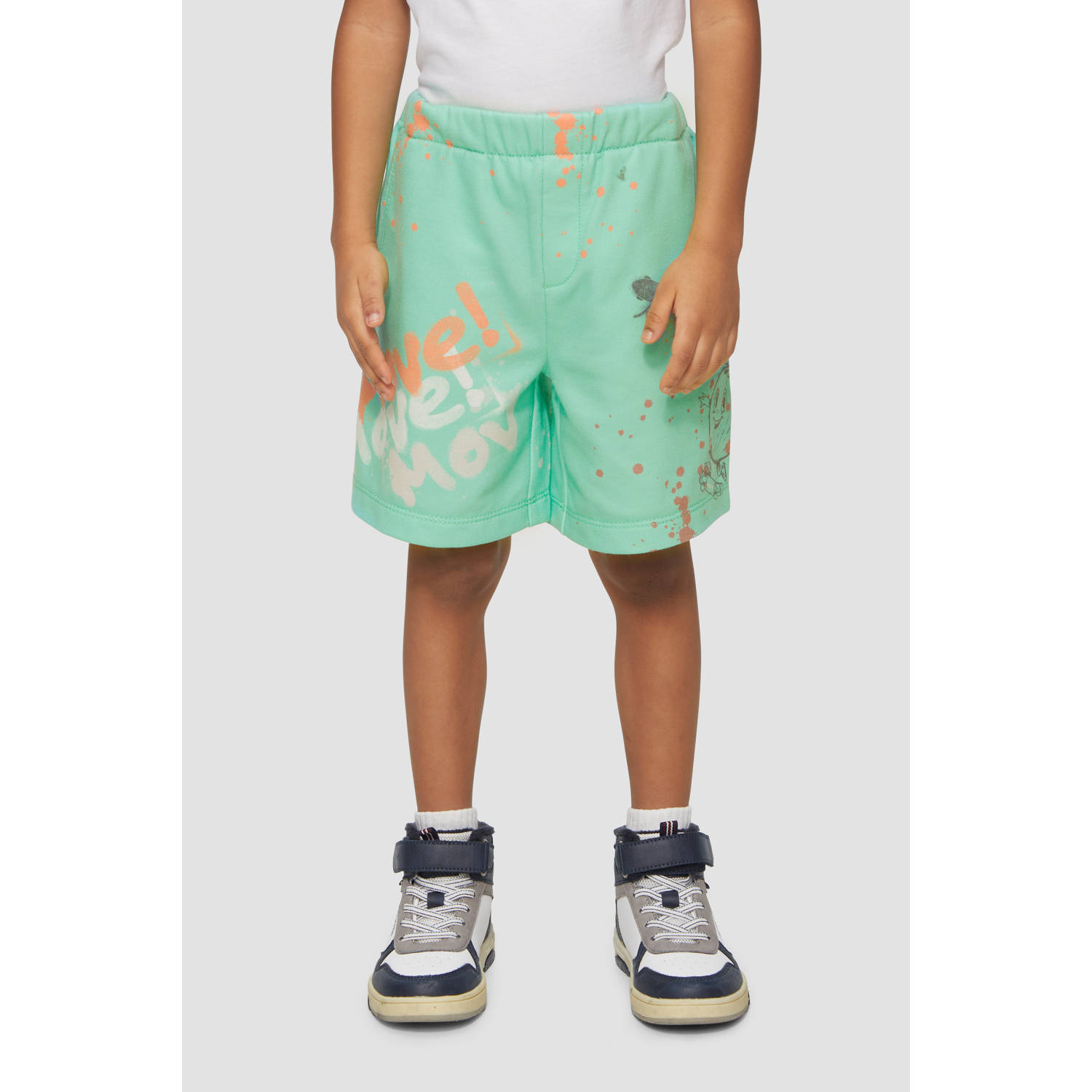 S.Oliver RED LABEL Junior Bermuda met meerdere prints