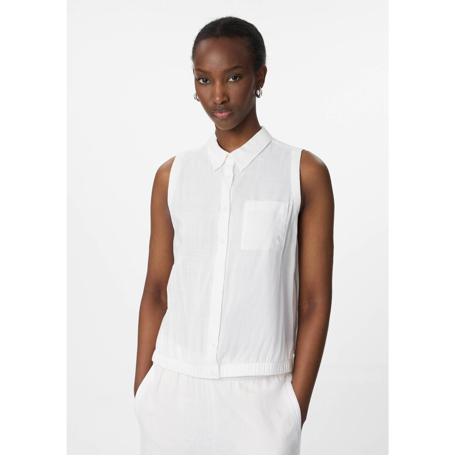 Comma casual identity blouse wit