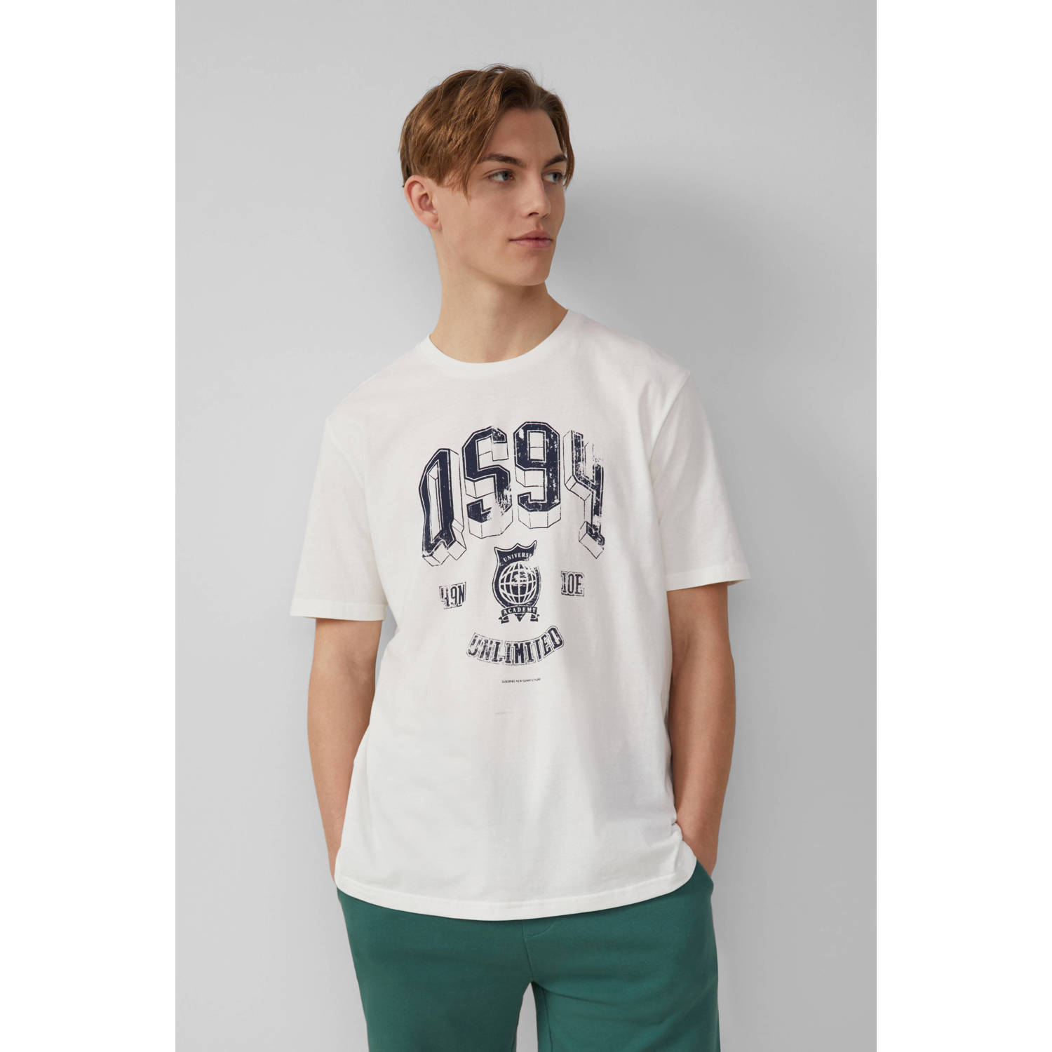 Q S by s.Oliver T-shirt wit