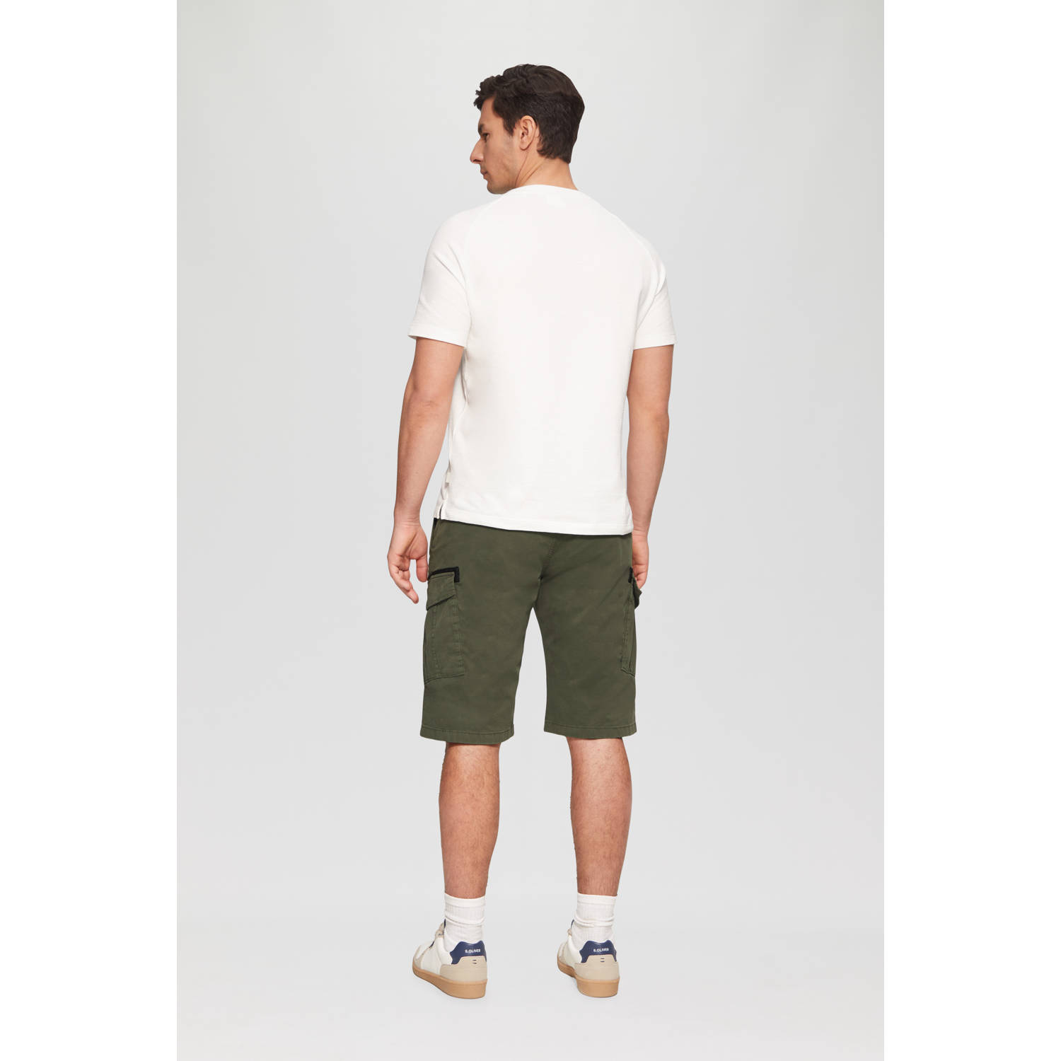 s.Oliver regular cargo short kaki