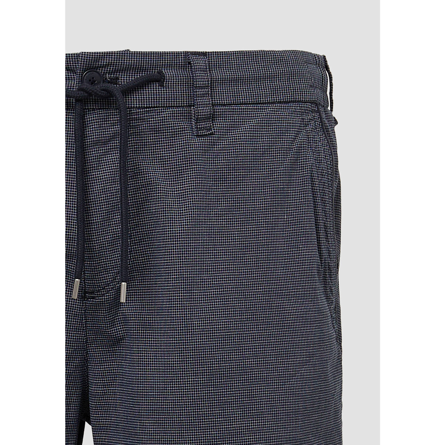 s.Oliver Big Size relaxed bermuda short donkerblauw
