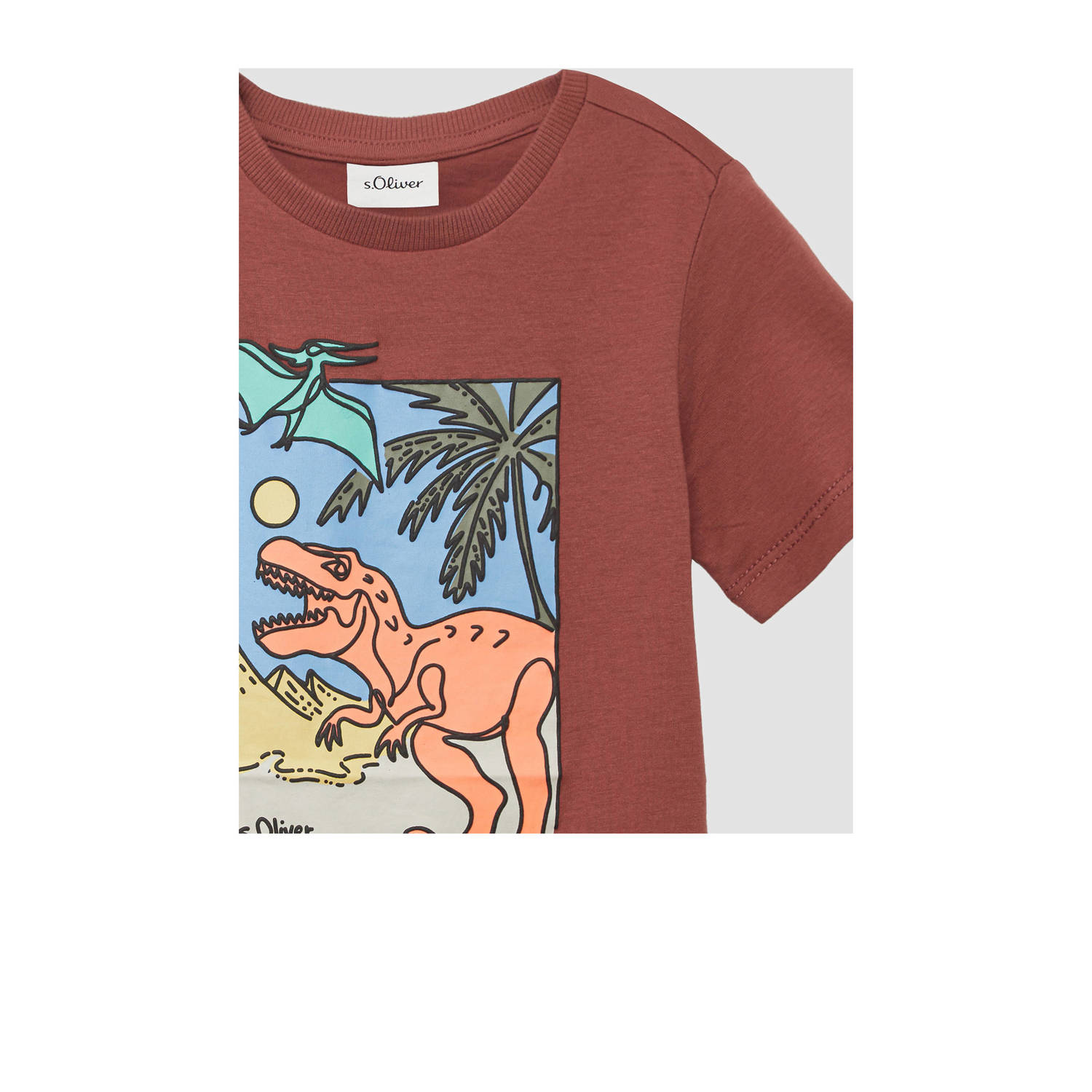 s.Oliver T-shirt rood