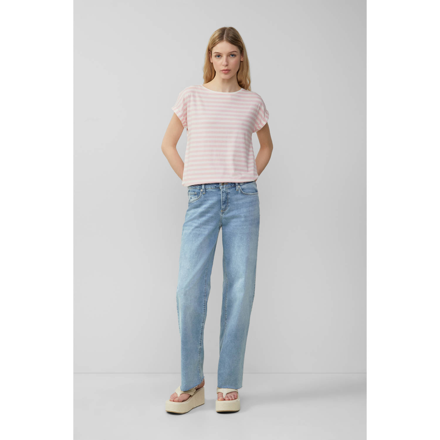Q S by s.Oliver T-shirt roze