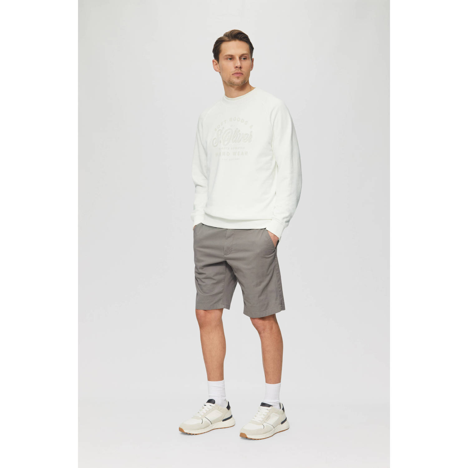 S.Oliver Sweater met logoprint