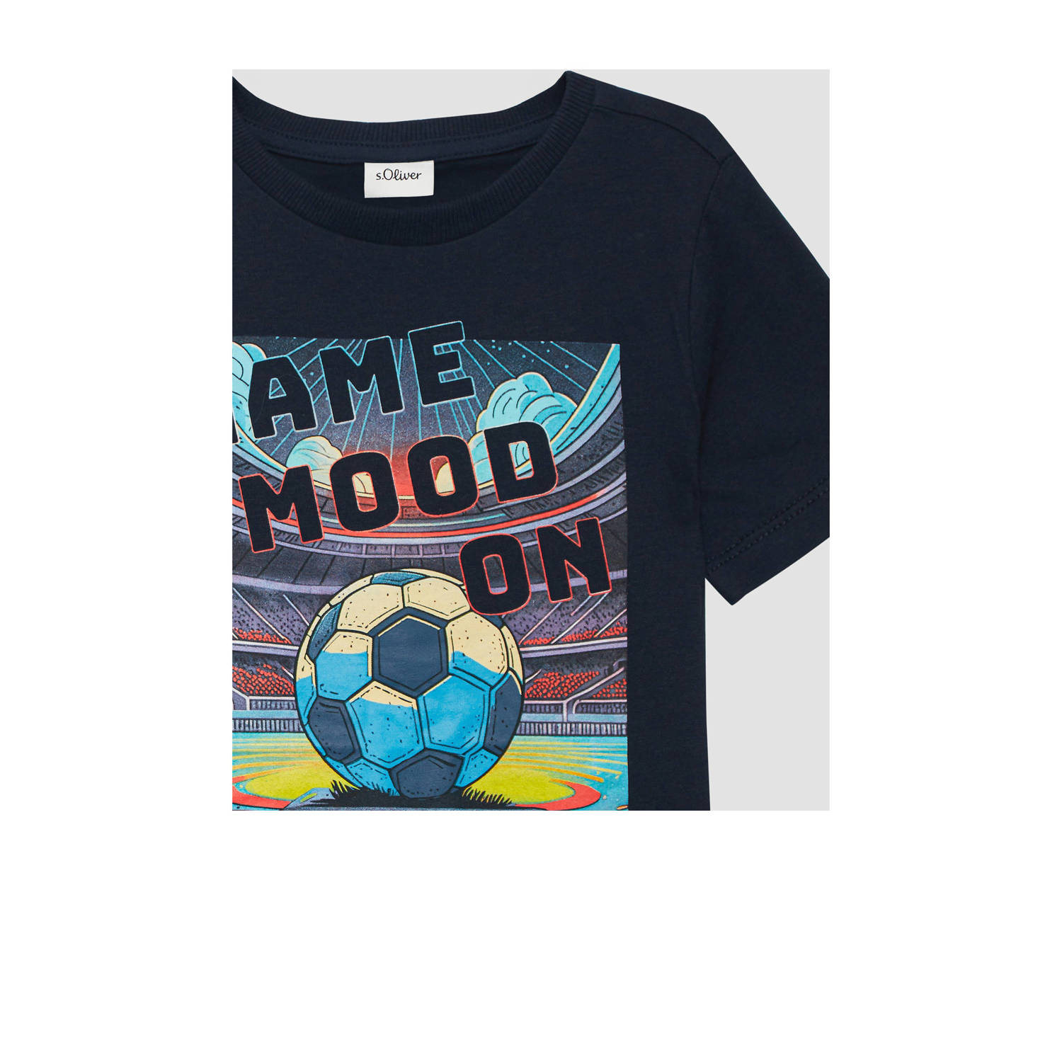 s.Oliver T-shirt donkerblauw