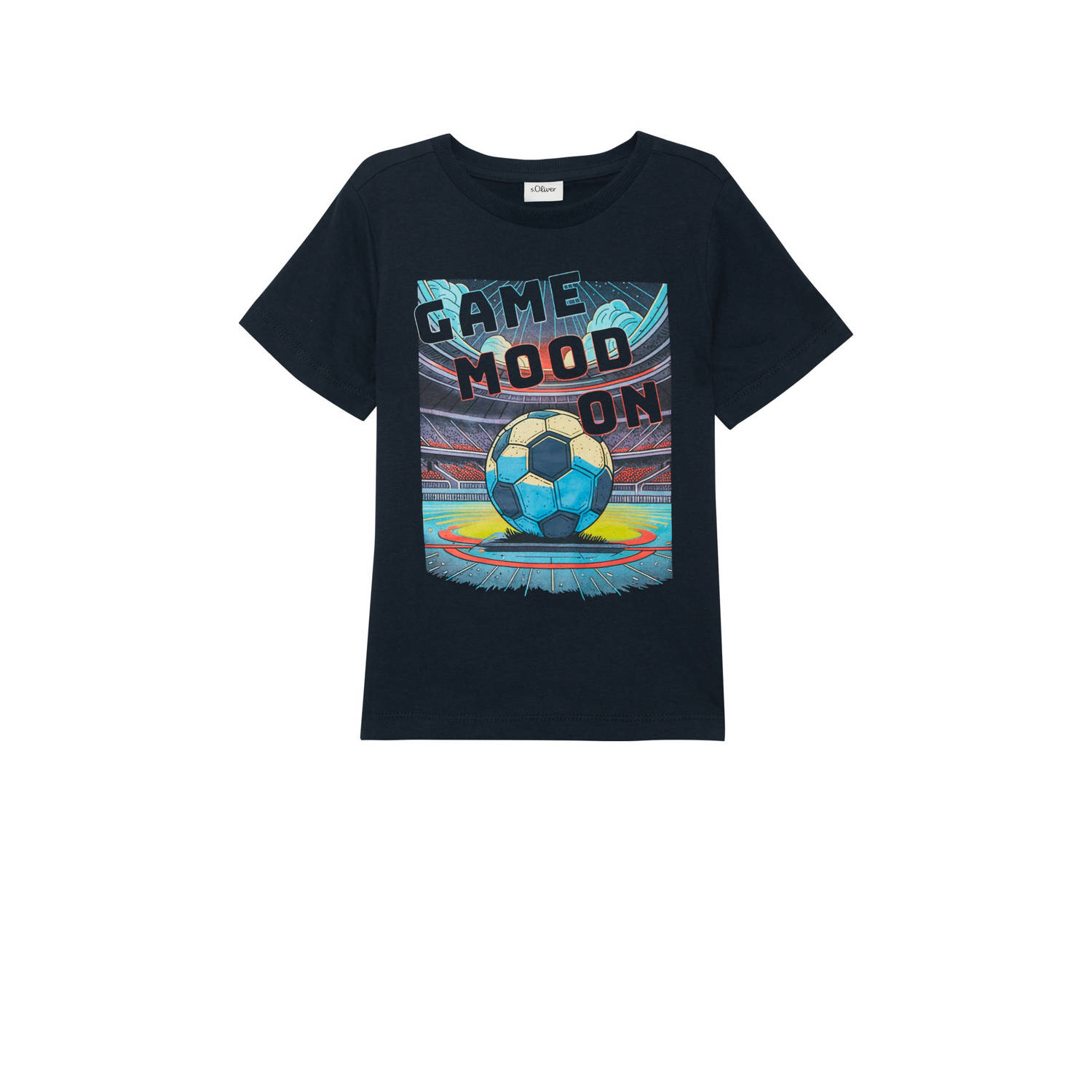 S.Oliver RED LABEL Regular fit T-shirt van puur katoen met motiefprint