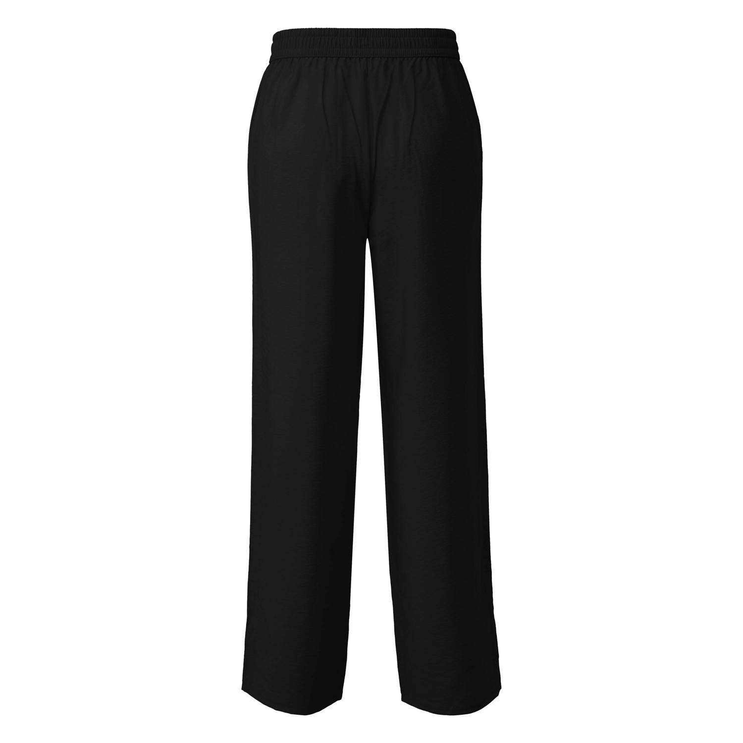 s.Oliver straight regular waist broek zwart