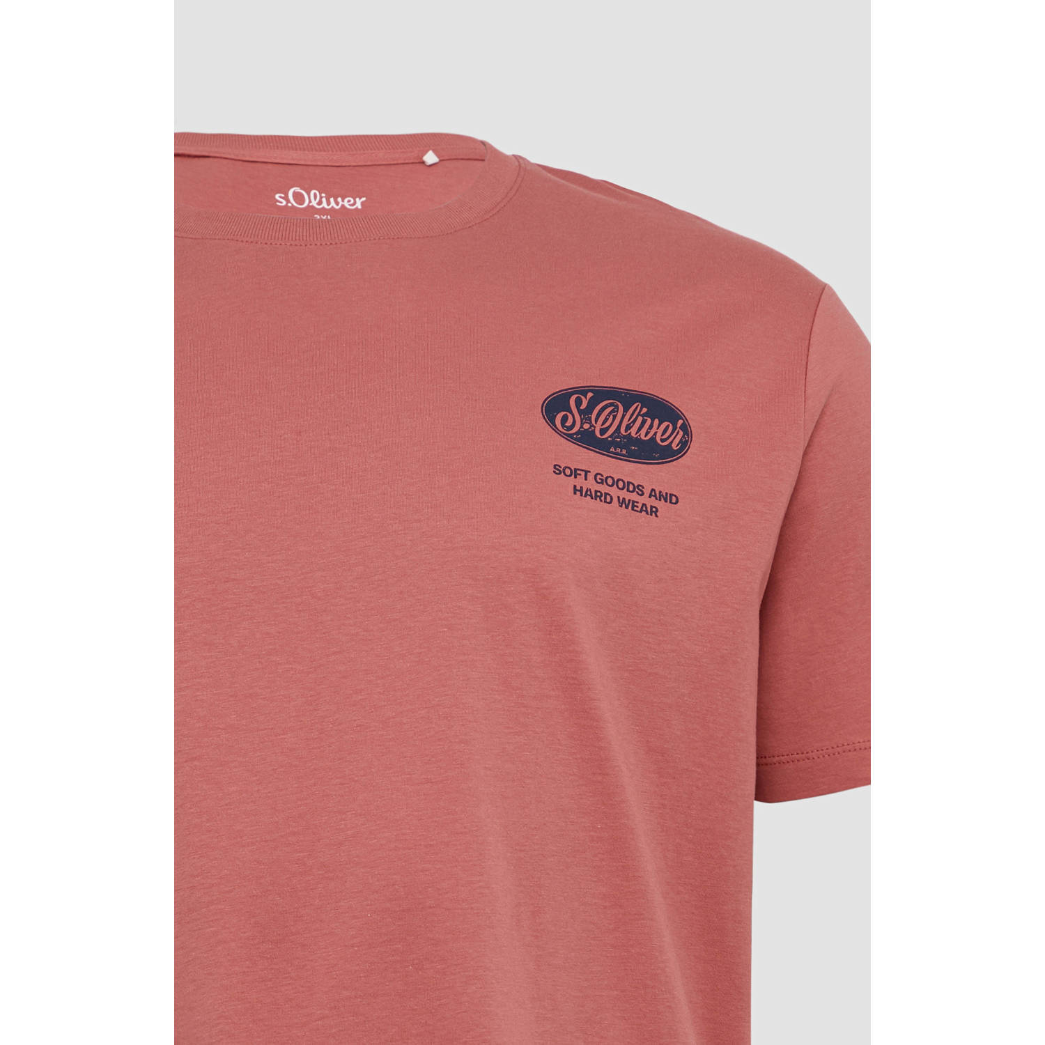 s.Oliver Big Size T-shirt roze