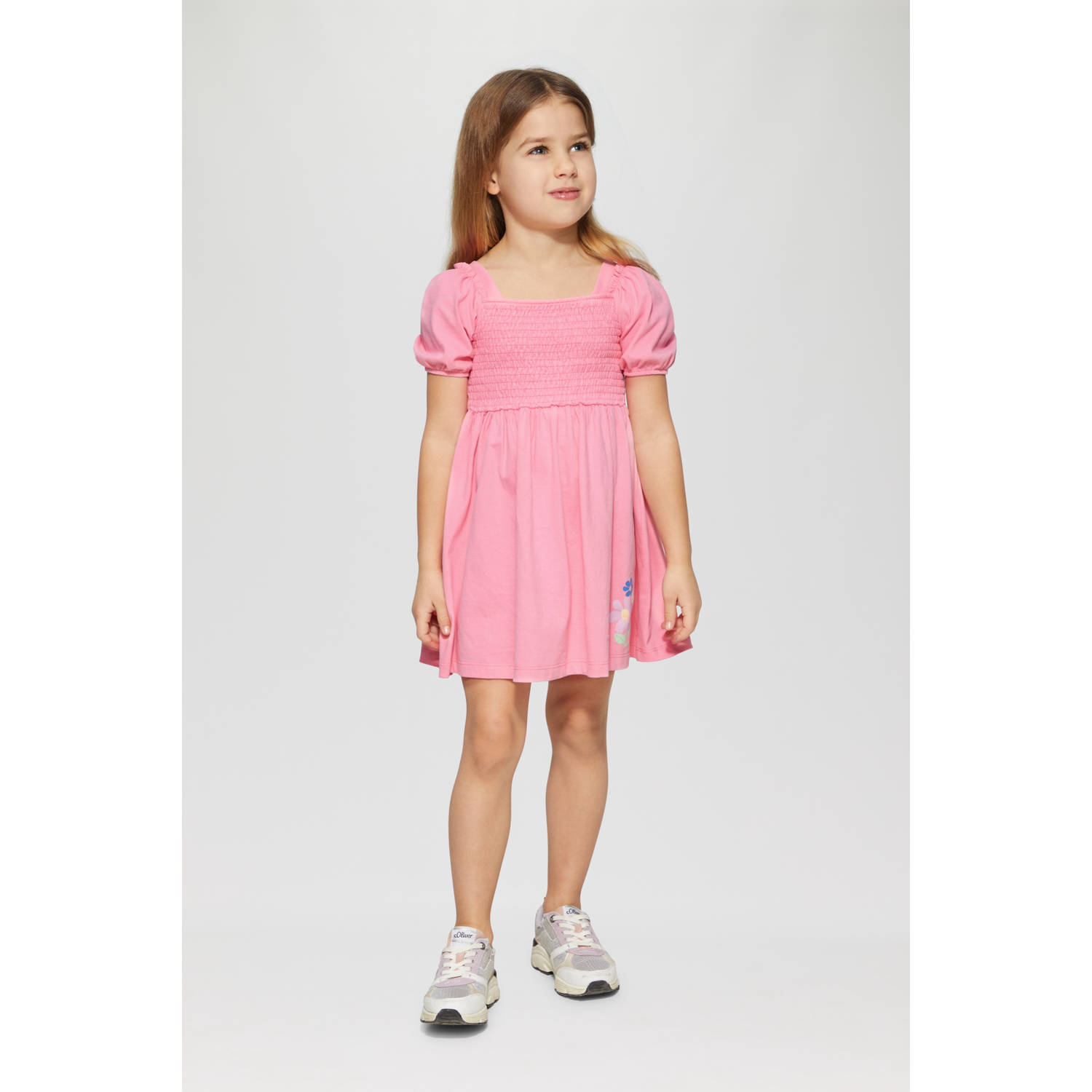s.Oliver korte jurk roze