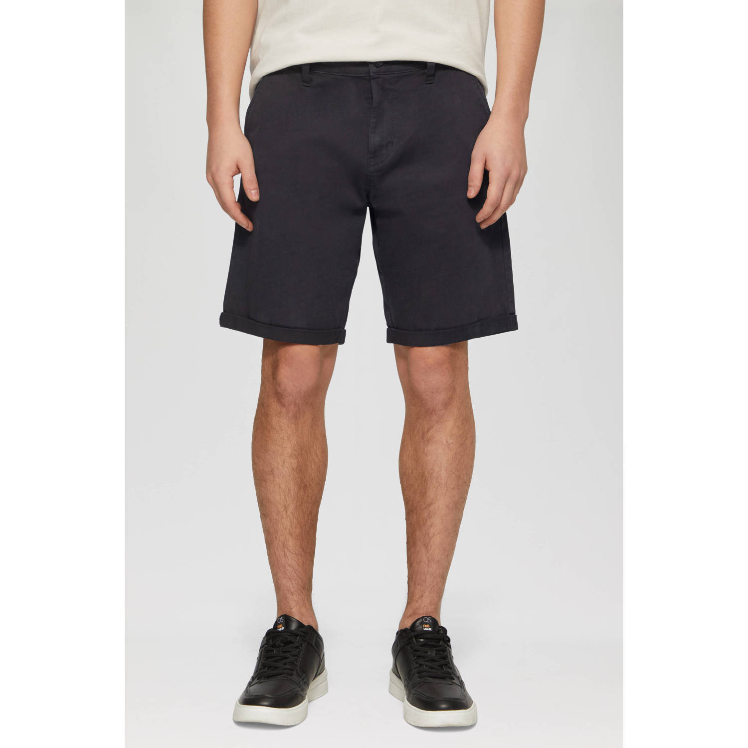 Q S by s.Oliver regular chino short marine