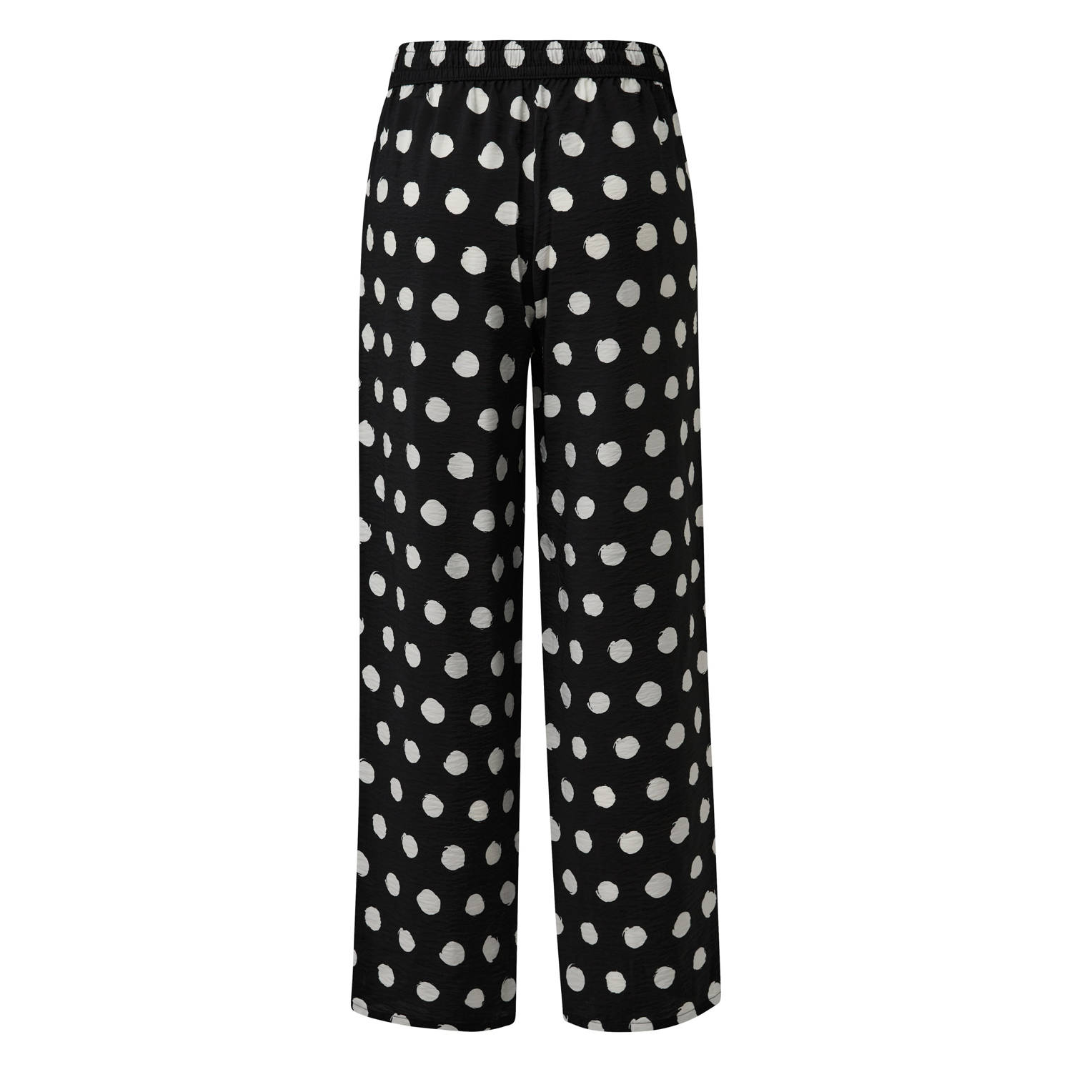 s.Oliver straight regular waist broek zwart