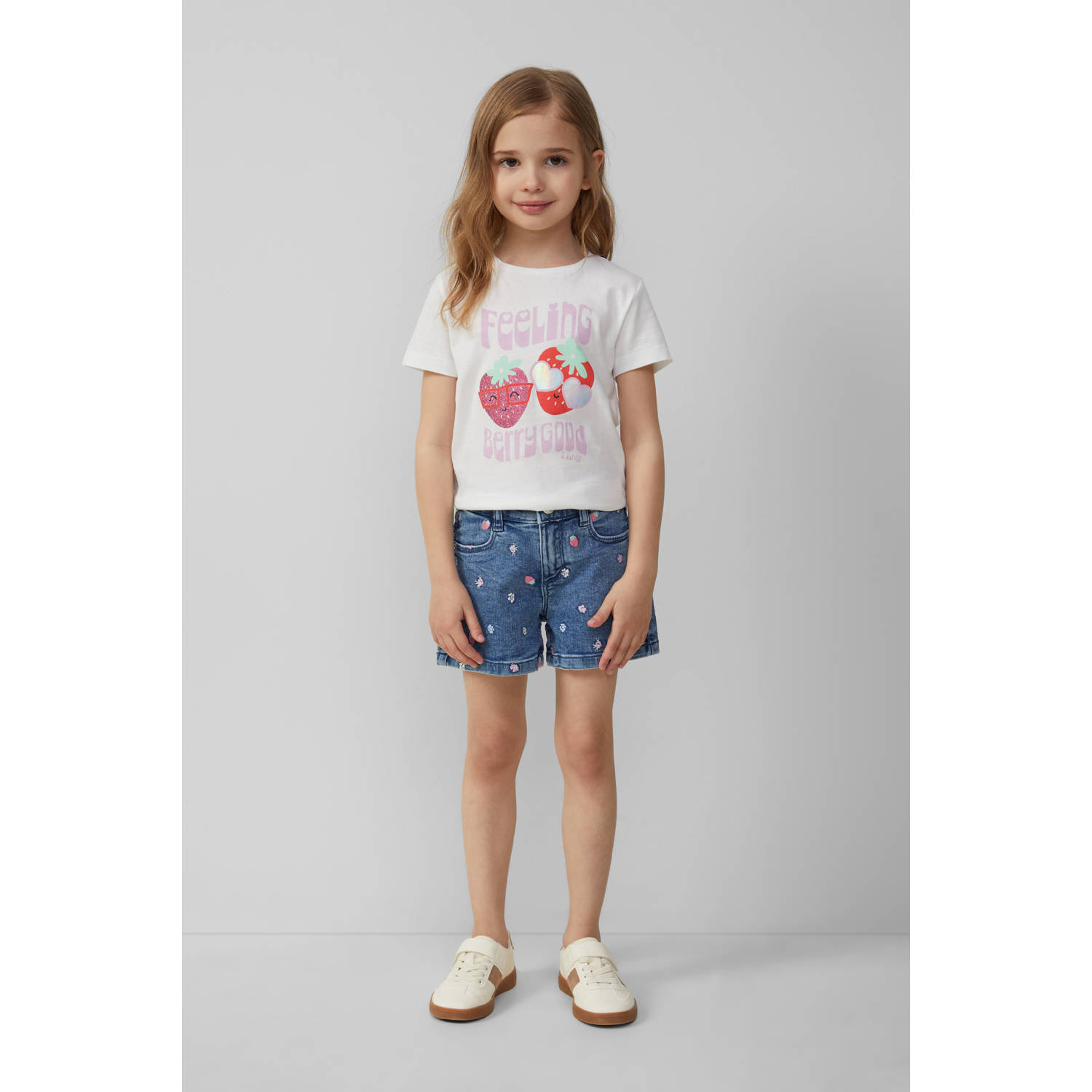 s.Oliver denim short medium blue denim