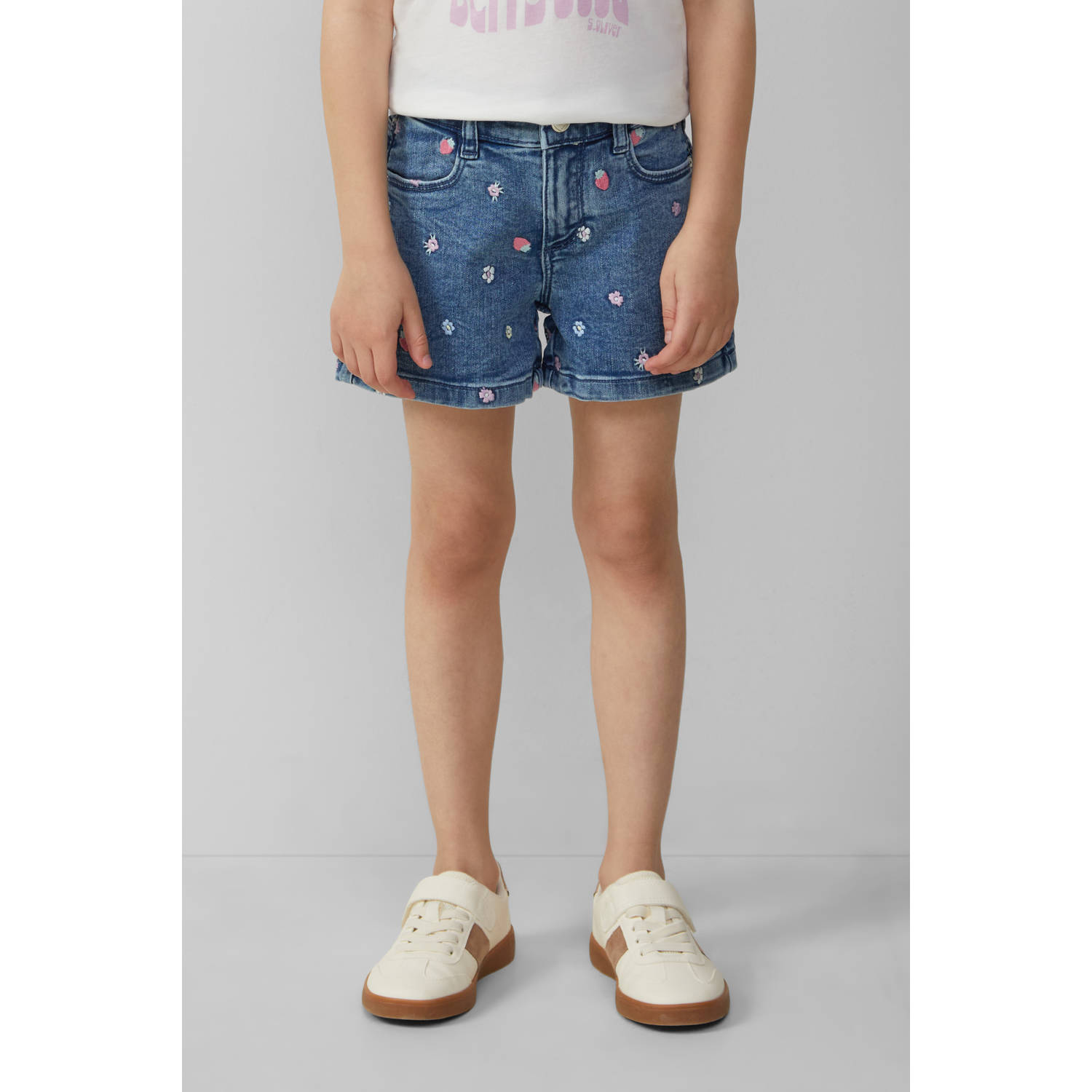 S.Oliver RED LABEL Wijde broek van viscosemix