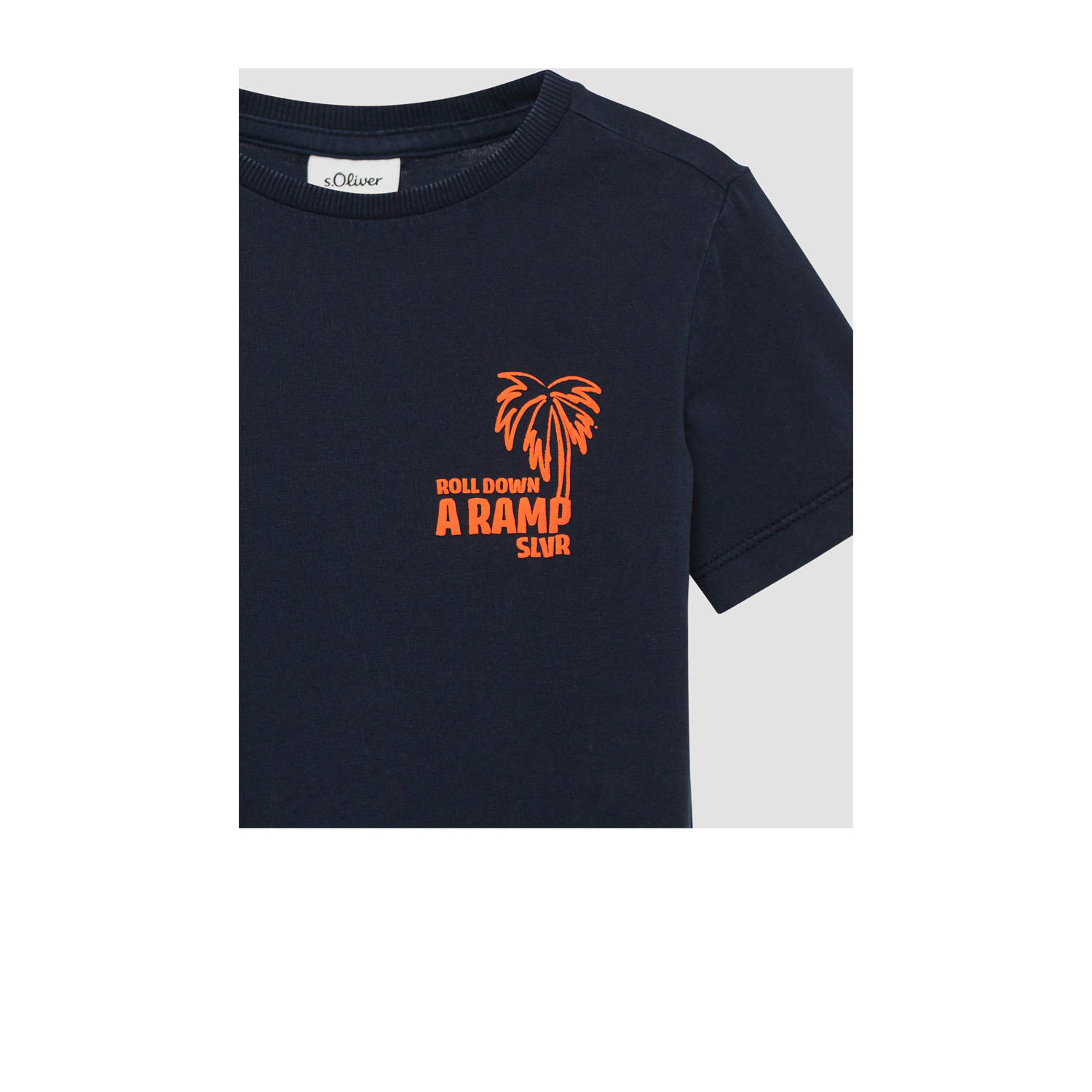 s.Oliver T-shirt donkerblauw