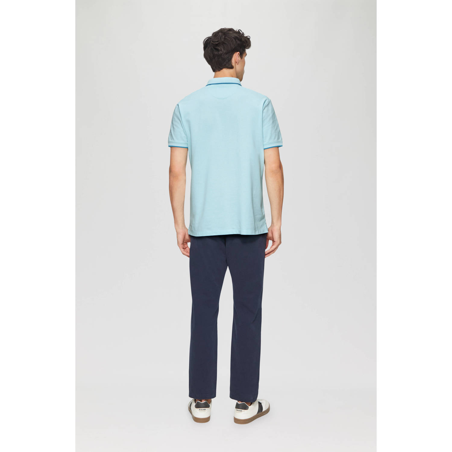 s.Oliver regular polo turquoise