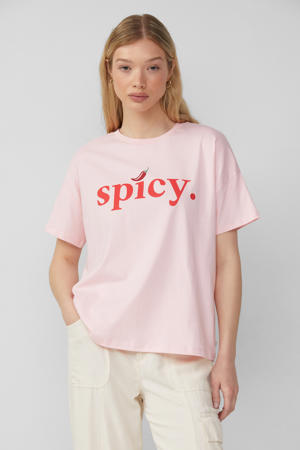 T-shirt lichtroze