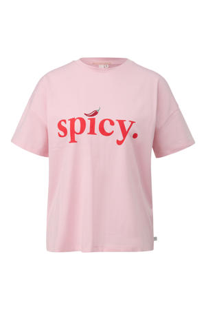 T-shirt lichtroze